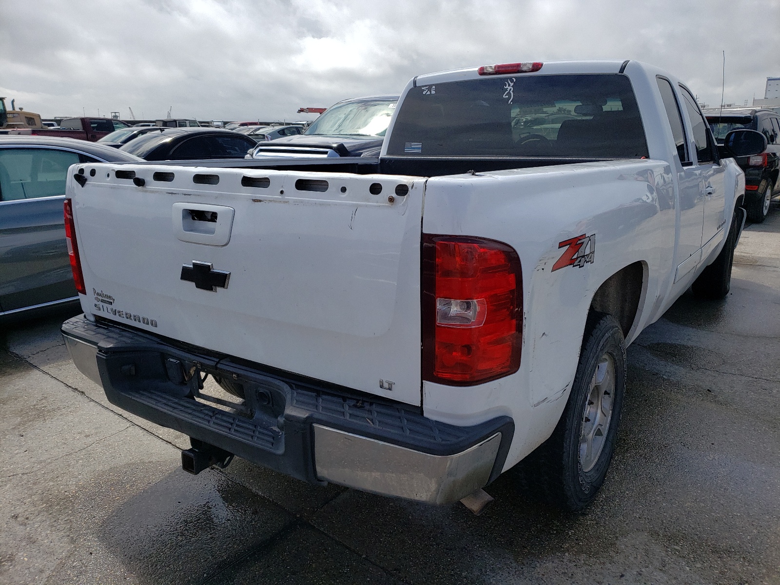 Photo 4 from auction – 2007 CHEVROLET SILVERADO with VIN 1GCEK19J27Z505187