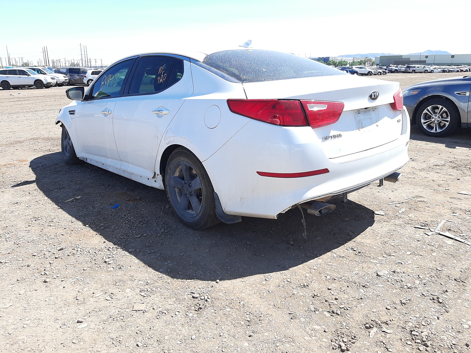 Photo 3 from auction – 2014 KIA OPTIMA LX with VIN 5XXGM4A77EG308276