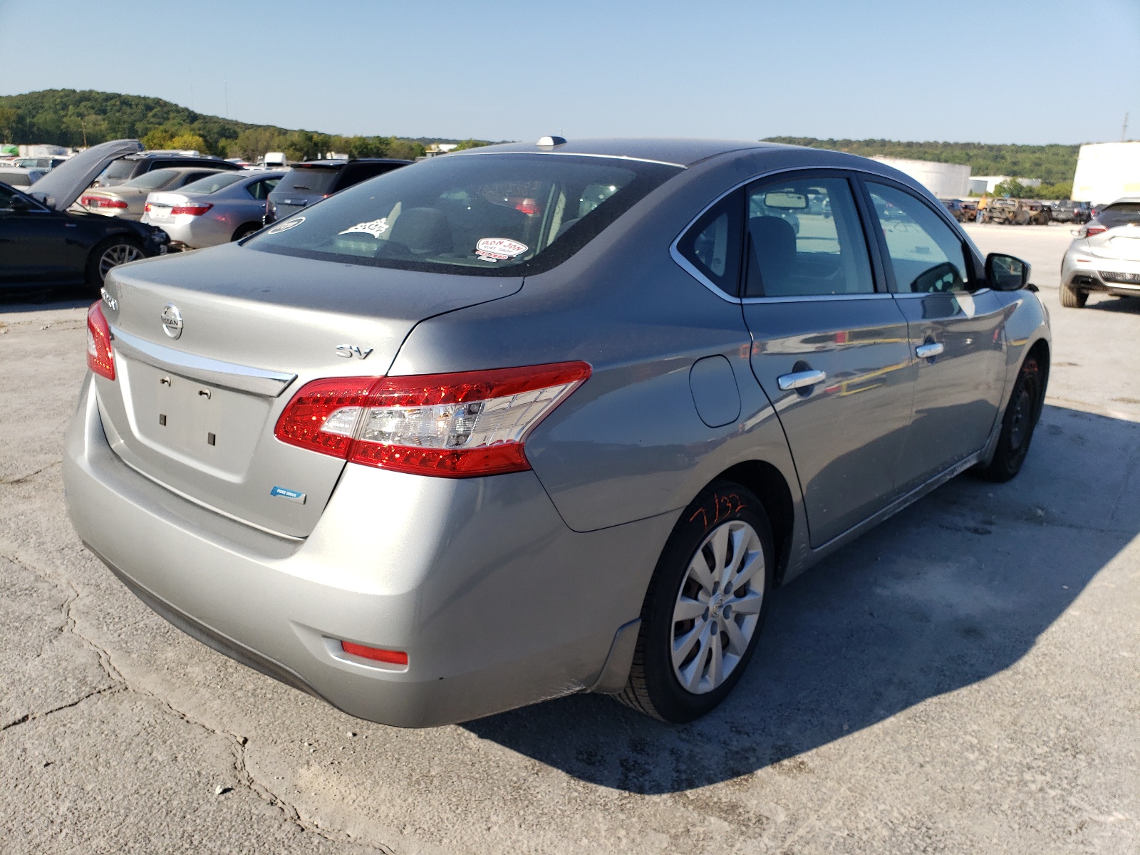 Photo 4 from auction – 2013 NISSAN SENTRA S with VIN 3N1AB7AP4DL622115