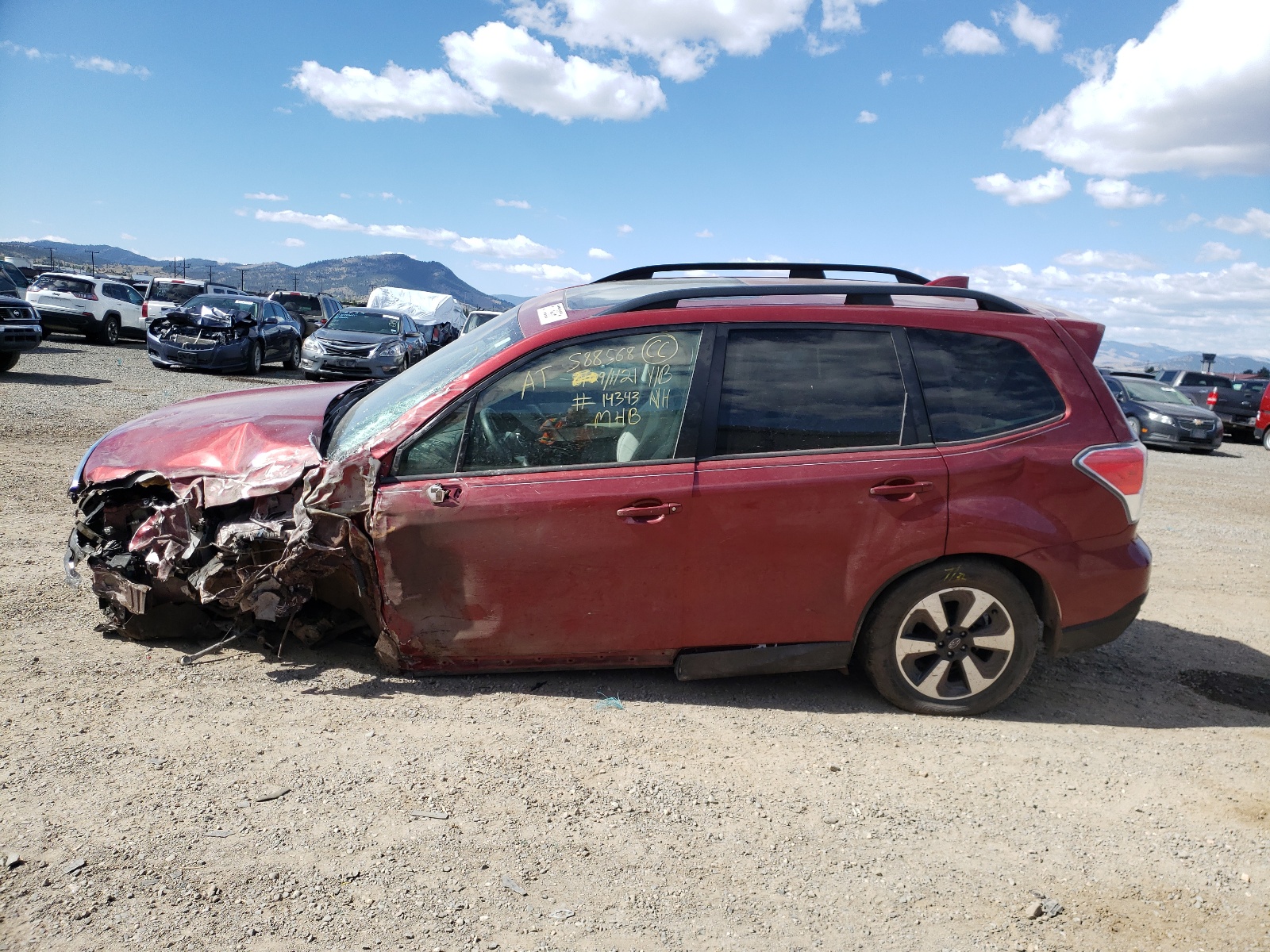 صورة رقم 9 من المزاد - 2018 SUBARU FORESTER مع VIN JF2SJAGCXJH588568
