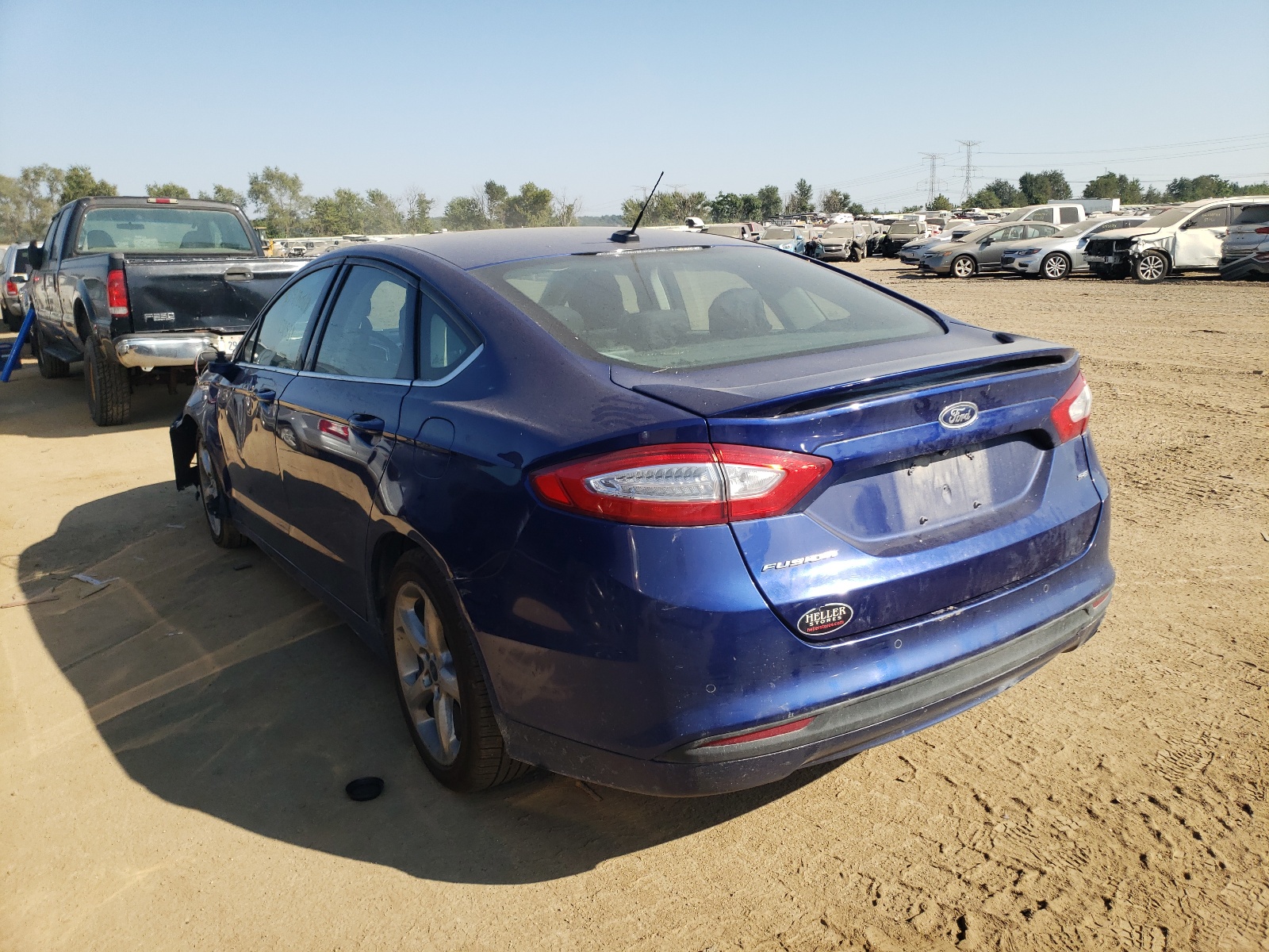 Photo 3 from auction – 2016 FORD FUSION SE with VIN 3FA6P0H78GR223426