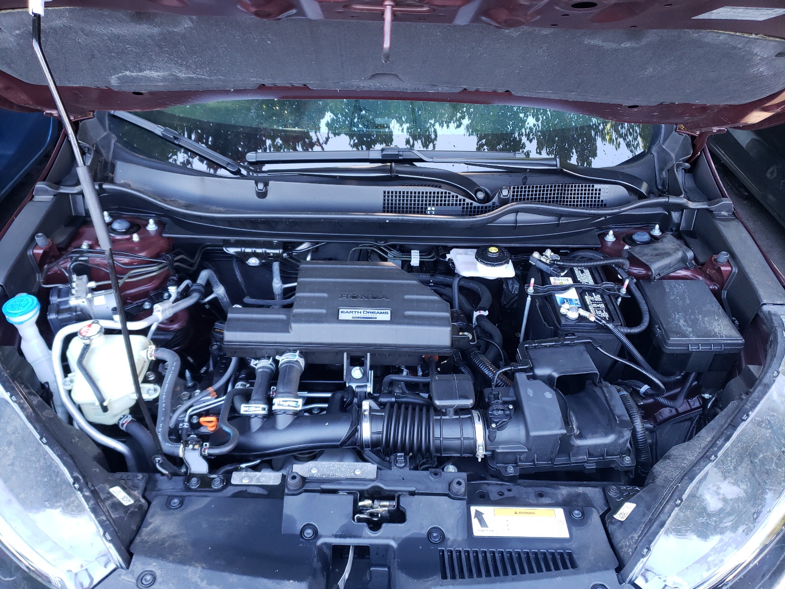Photo 7 from auction – 2019 HONDA CR-V EX with VIN 2HKRW2H57KH613739