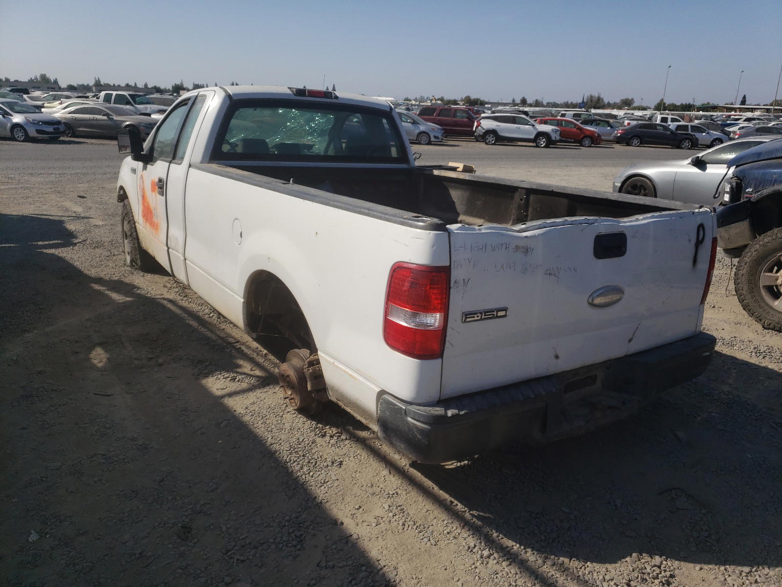 Photo 3 from auction – 2006 FORD F150 with VIN 1FTRF12296NA93803