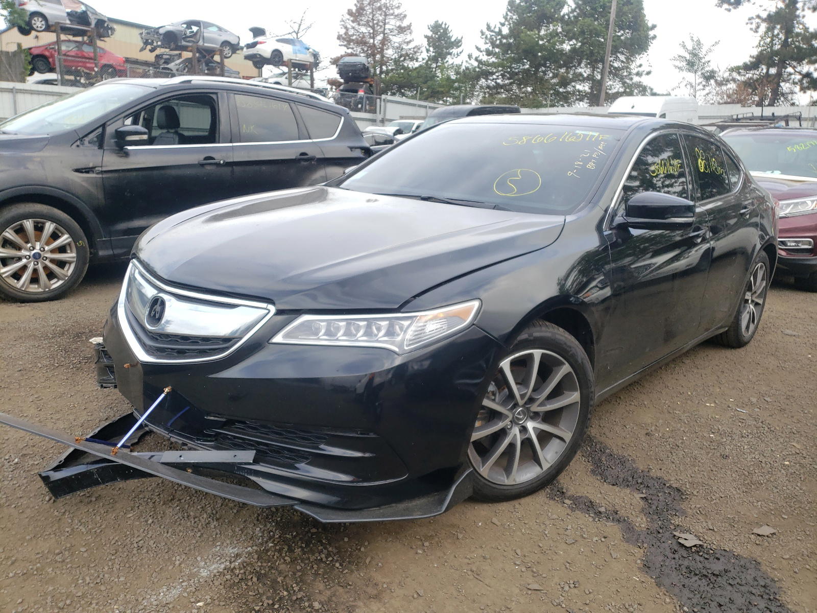 Photo 2 from auction – 2015 ACURA TLX with VIN 19UUB2F30FA026238