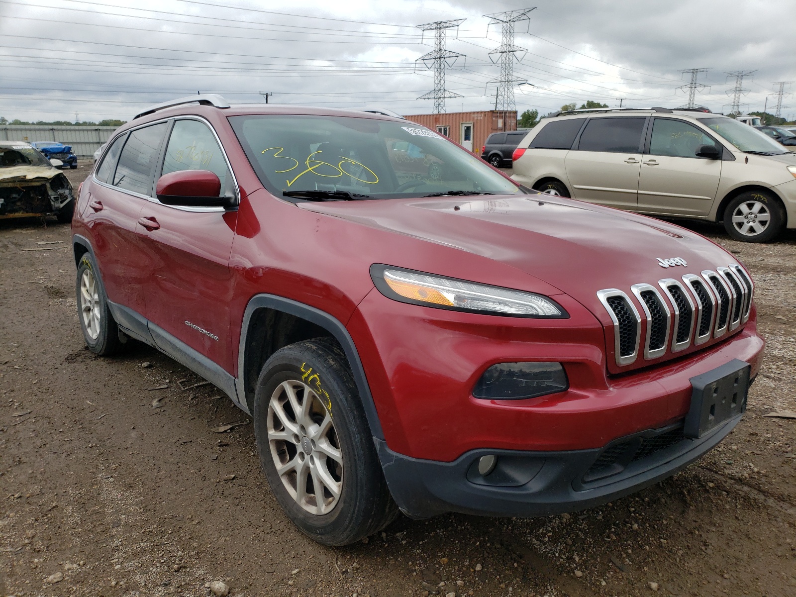 Photo 1 from auction – 2016 JEEP CHEROKEE L with VIN 1C4PJMCB5GW163489