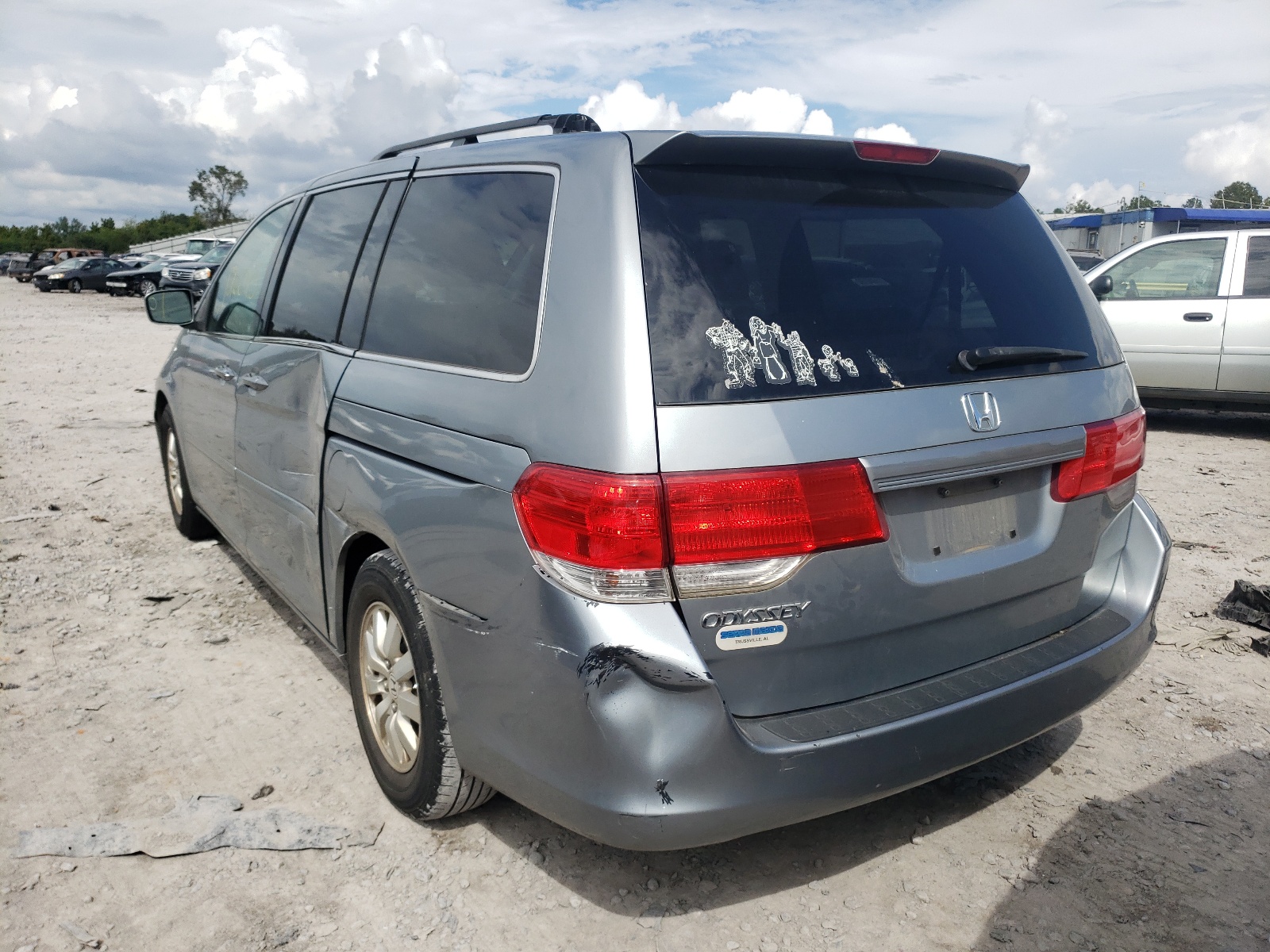 Photo 3 from auction – 2010 HONDA ODYSSEY EX with VIN 5FNRL3H46AB002667