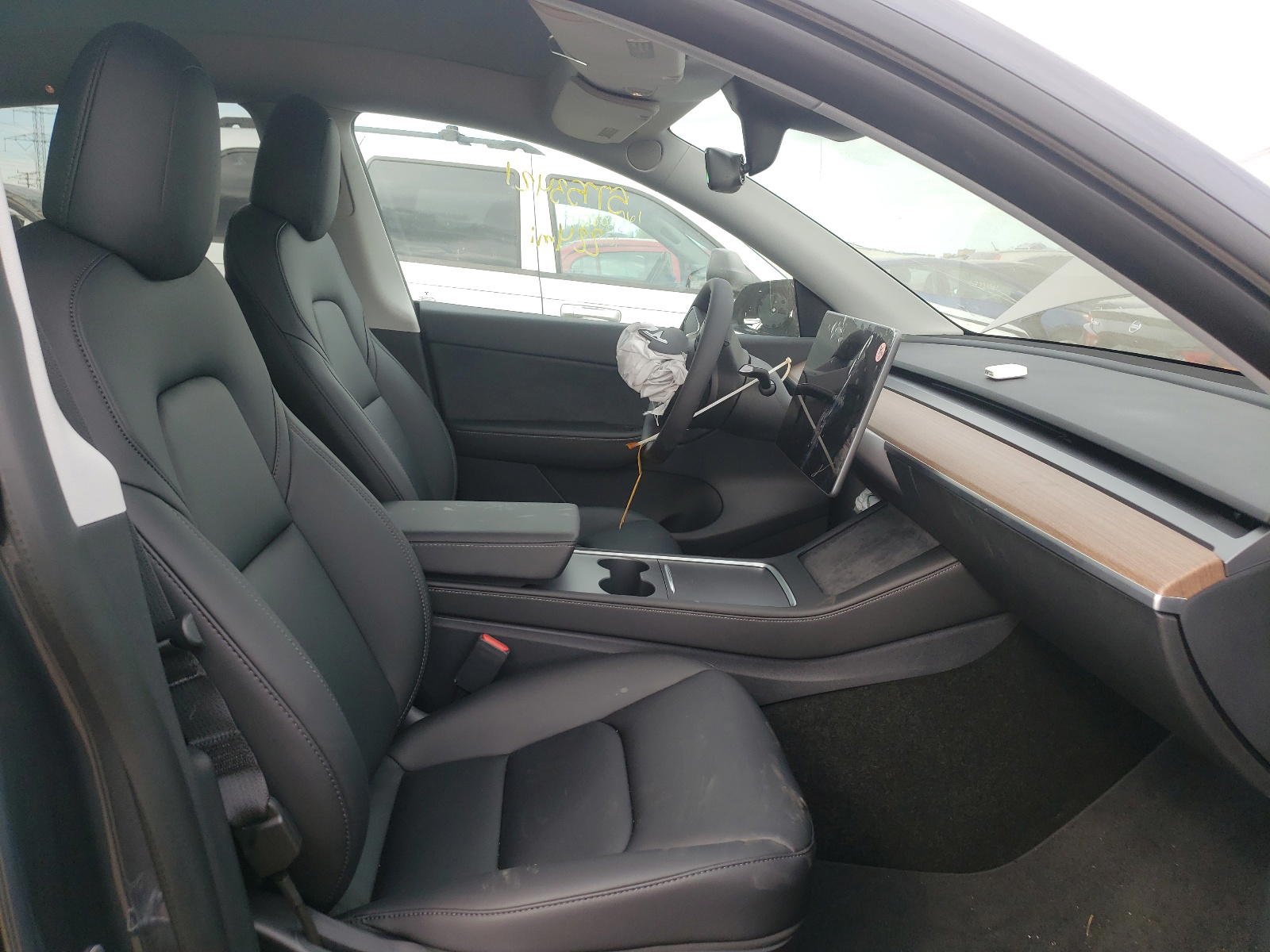 Photo 5 from auction – 2021 TESLA MODEL Y with VIN 5YJYGDEEXMF244496