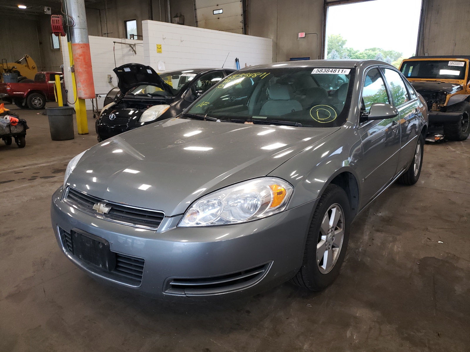 Photo 2 from auction – 2008 CHEVROLET IMPALA LT with VIN 2G1WT55NX89223627