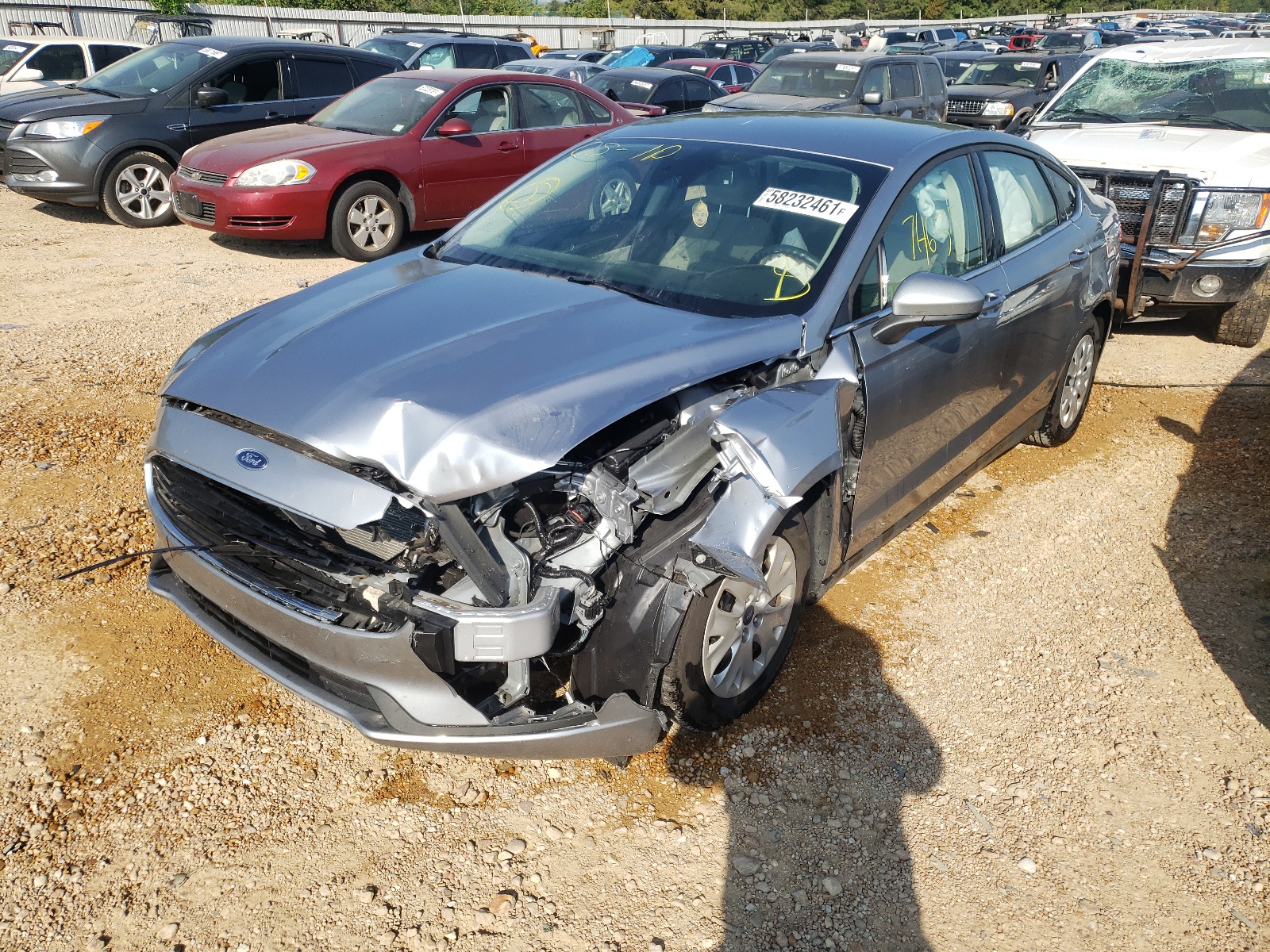 Photo 2 from auction – 2020 FORD FUSION S with VIN 3FA6P0G71LR221285