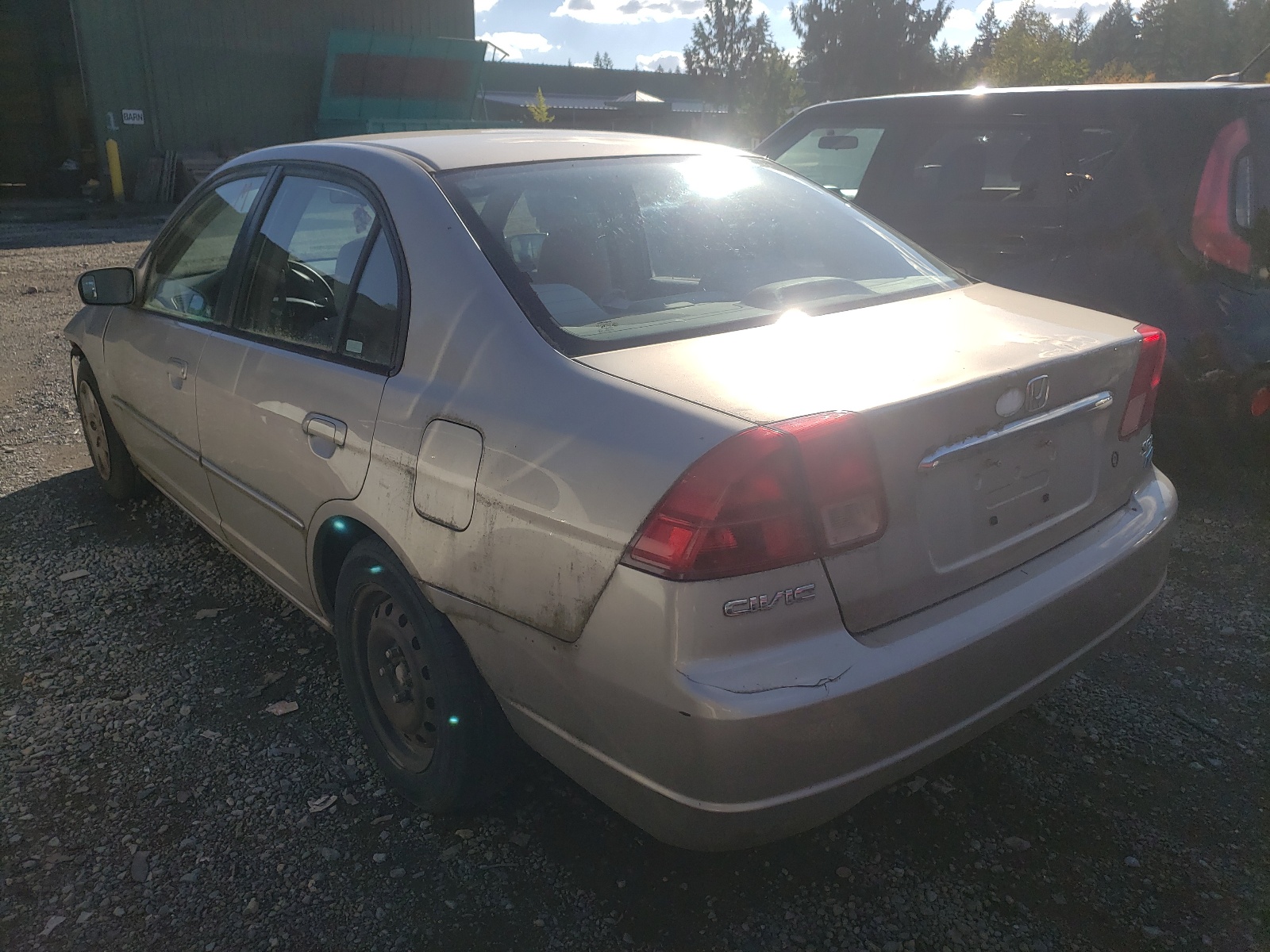 Photo 3 from auction – 2002 HONDA CIVIC EX with VIN 1HGES26822L057554