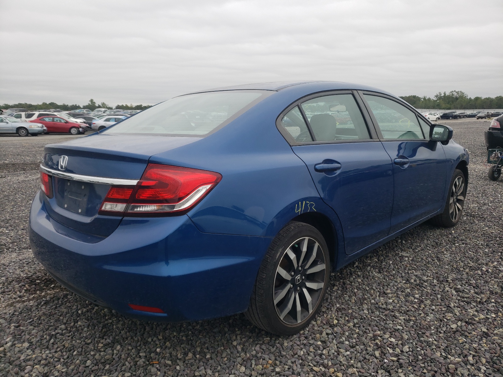 Photo 4 from auction – 2015 HONDA CIVIC EXL with VIN 2HGFB2F93FH504859