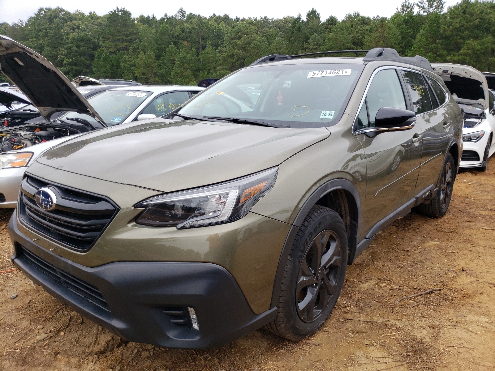 Photo 2 from auction – 2020 SUBARU OUTBACK ON with VIN 4S4BTGKD3L3119894