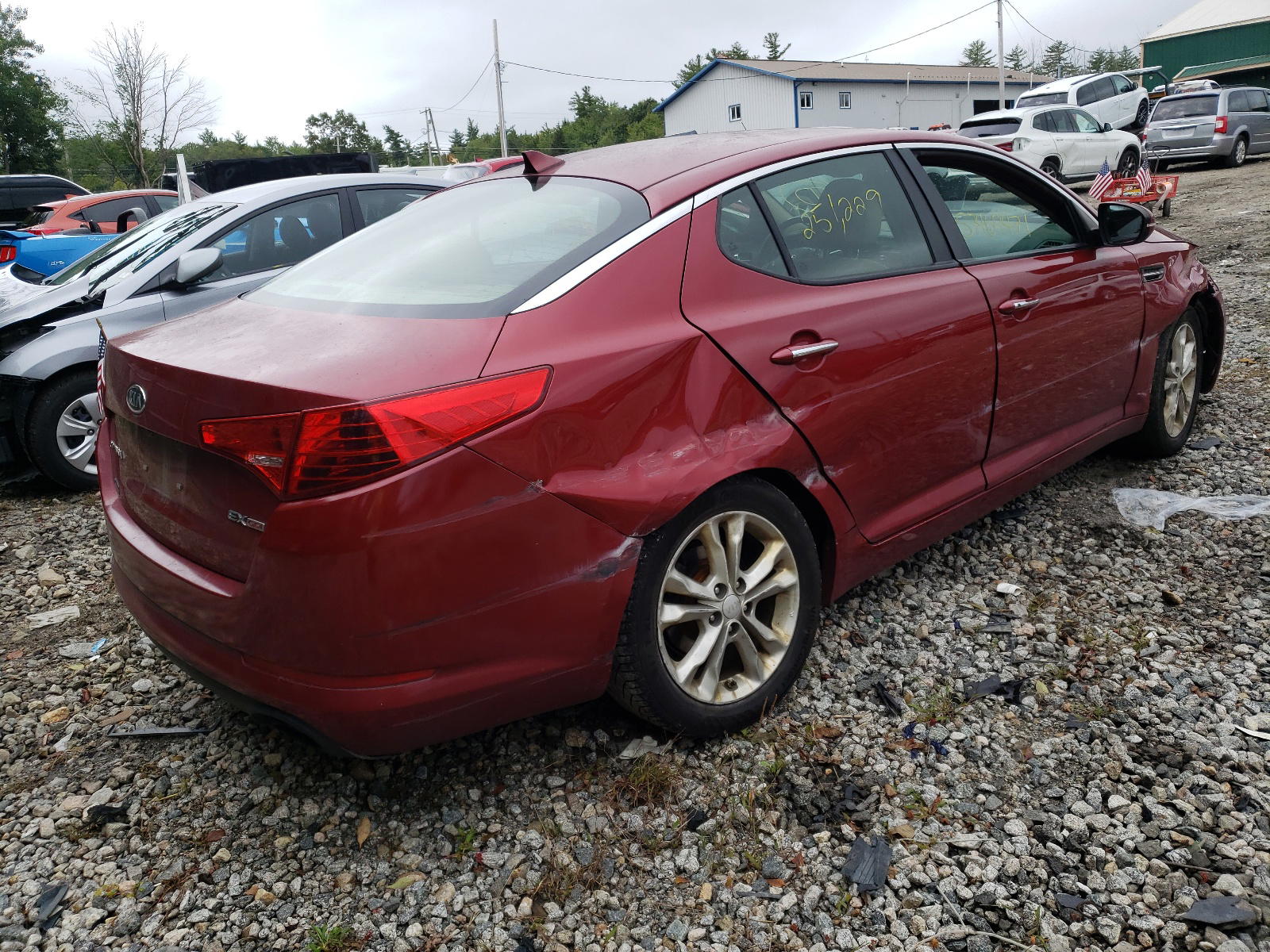 Photo 4 from auction – 2012 KIA OPTIMA EX with VIN 5XXGN4A74CG050003