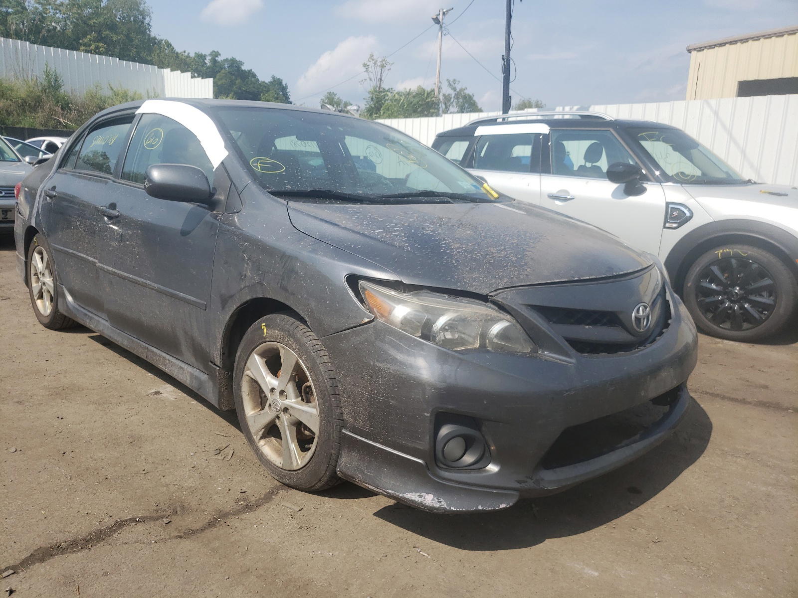 TOYOTA COROLLA BA 2012 with VIN 2T1BU4EE1CC902210 - Photo from auction