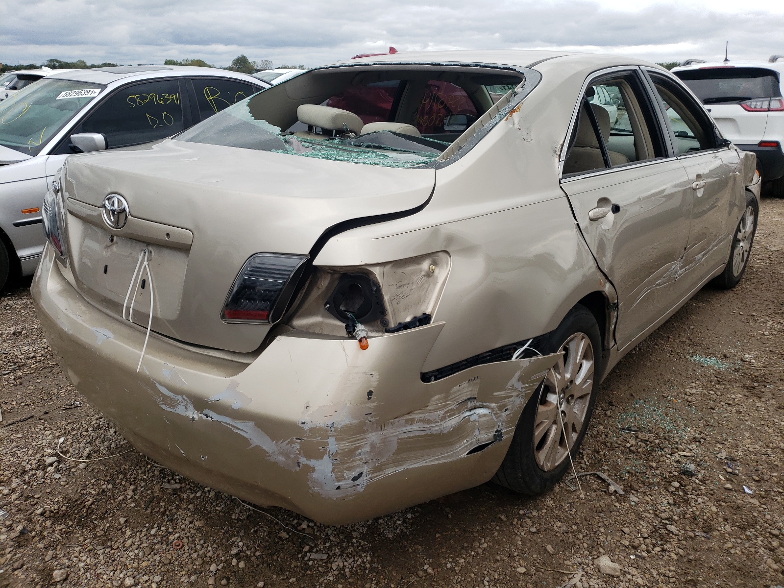 Photo 4 from auction – 2008 TOYOTA CAMRY CE with VIN 4T1BE46K78U262060