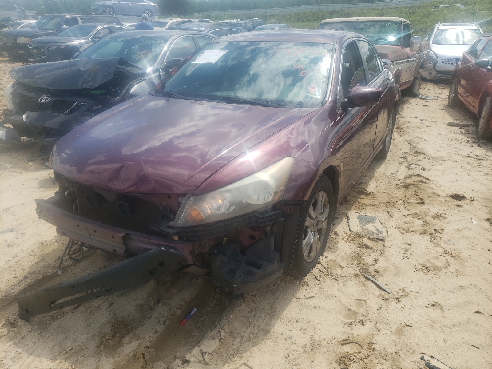 Photo 2 from auction – 2010 HONDA ACCORD LXP with VIN 1HGCP2F4XAA080161