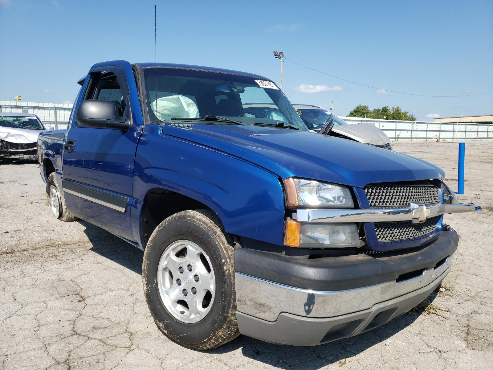 CHEVROLET SILVERADO 2003 with VIN 2GCEC19V731297357 - Photo from auction