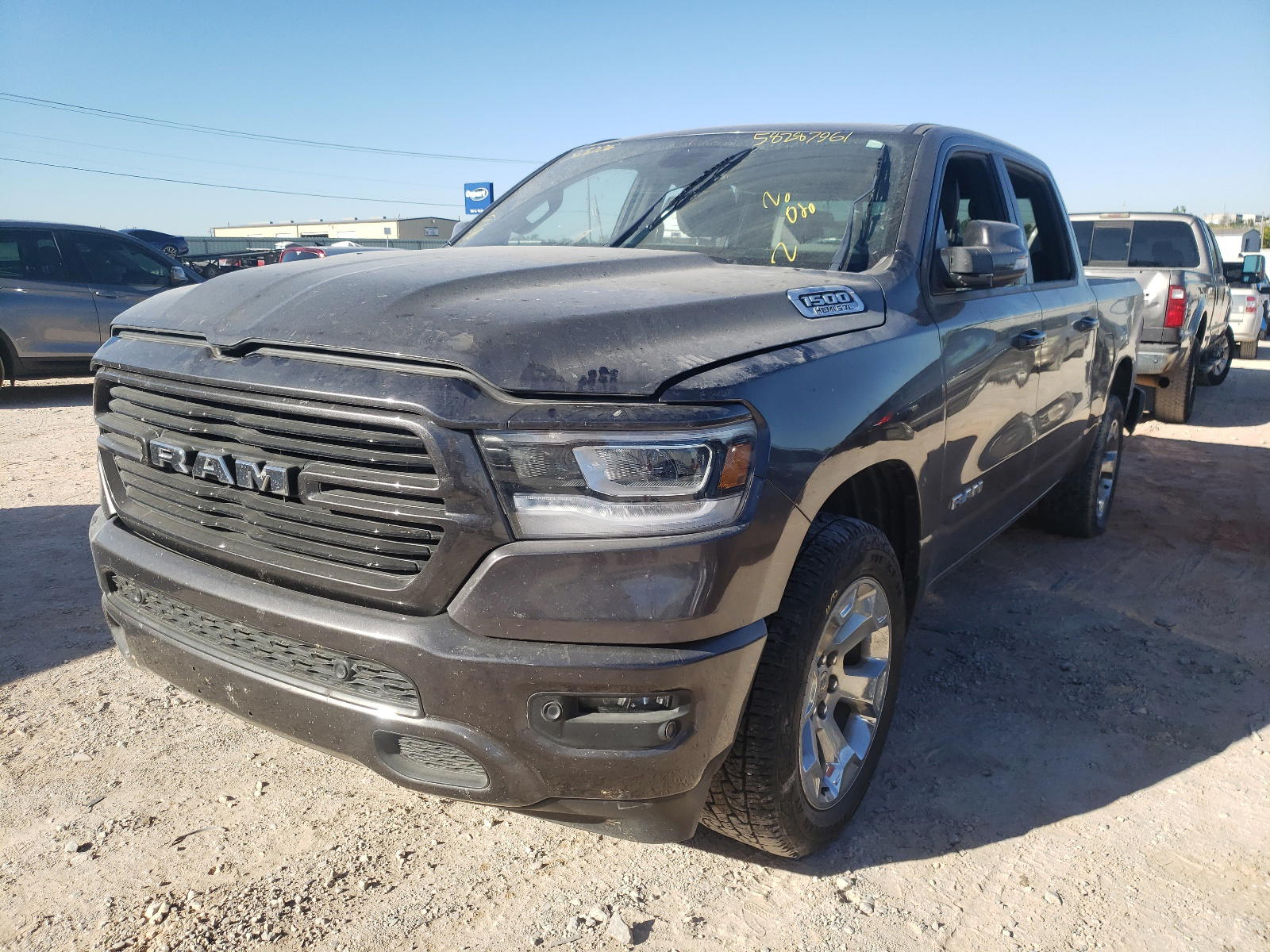 Photo 2 from auction – 2019 RAM 1500 BIG H with VIN 1C6SRFFT3KN563205
