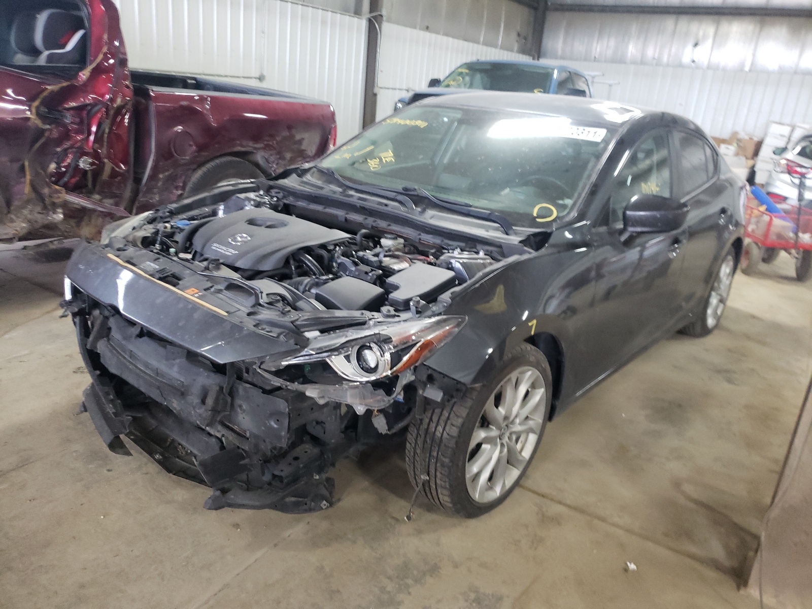 Photo 2 from auction – 2014 MAZDA 3 TOURING with VIN JM1BM1V38E1140840