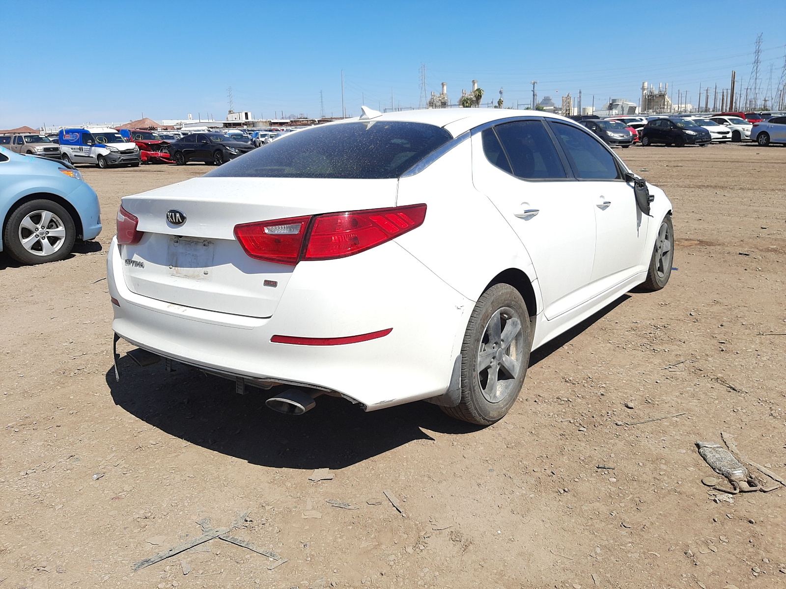 Photo 4 from auction – 2014 KIA OPTIMA LX with VIN 5XXGM4A77EG308276