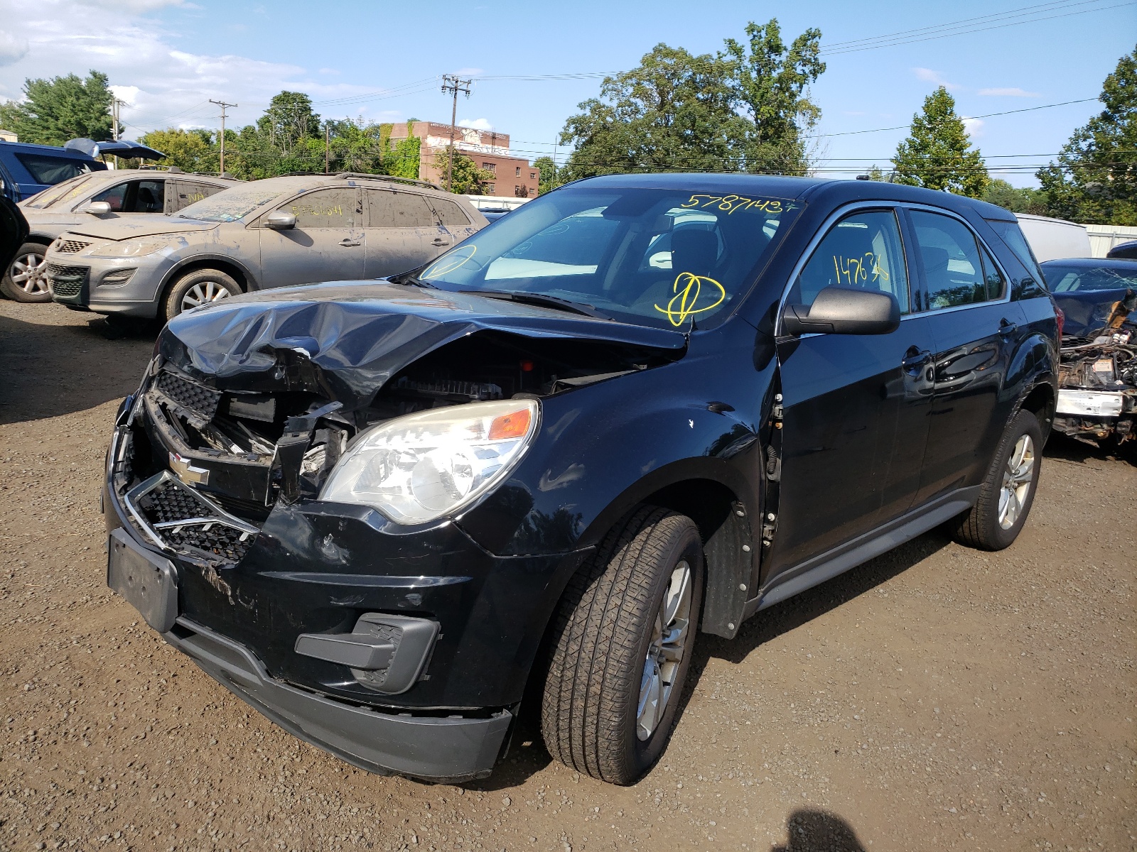 Photo 2 from auction – 2012 CHEVROLET EQUINOX LS with VIN 2GNALBEK1C1248985