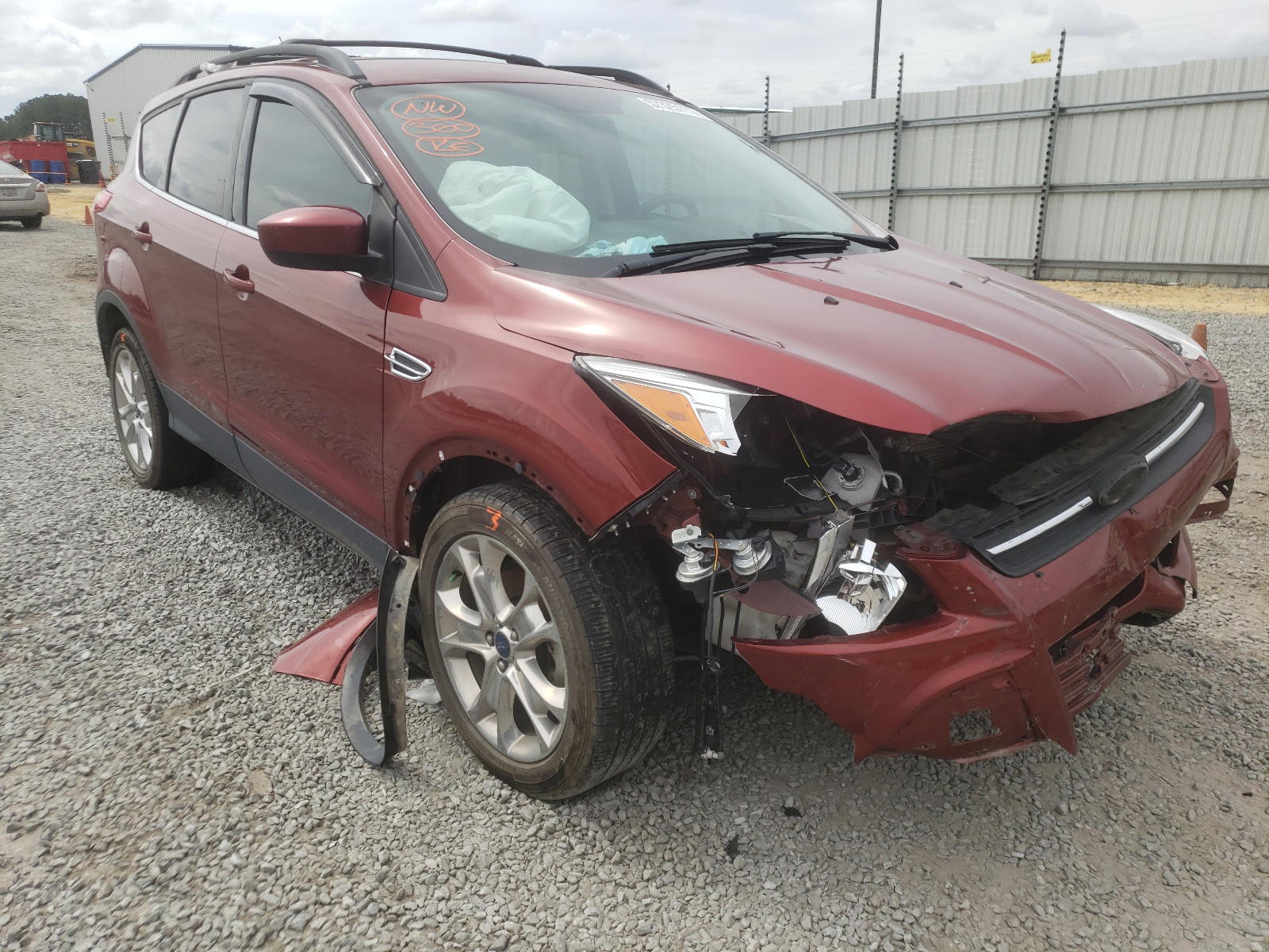 Photo 9 from auction – 2015 FORD ESCAPE with VIN 1FMCU0GX1FUB88013