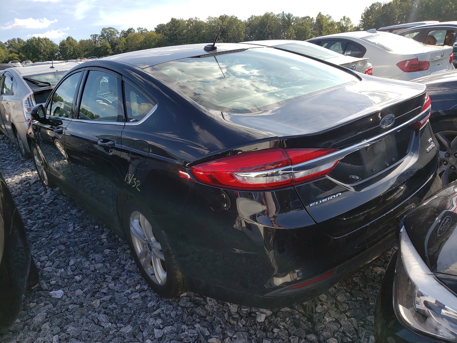 Photo 3 from auction – 2018 FORD FUSION SE with VIN 3FA6P0LU2JR158318