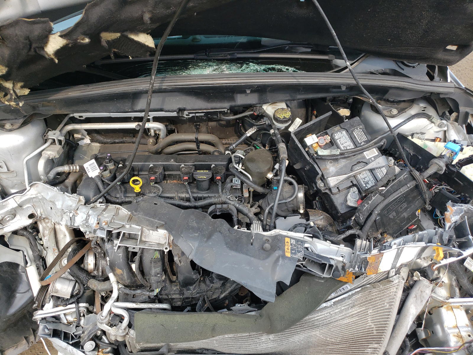 Photo 7 from auction – 2014 FORD FOCUS SE with VIN 1FADP3F23EL371415