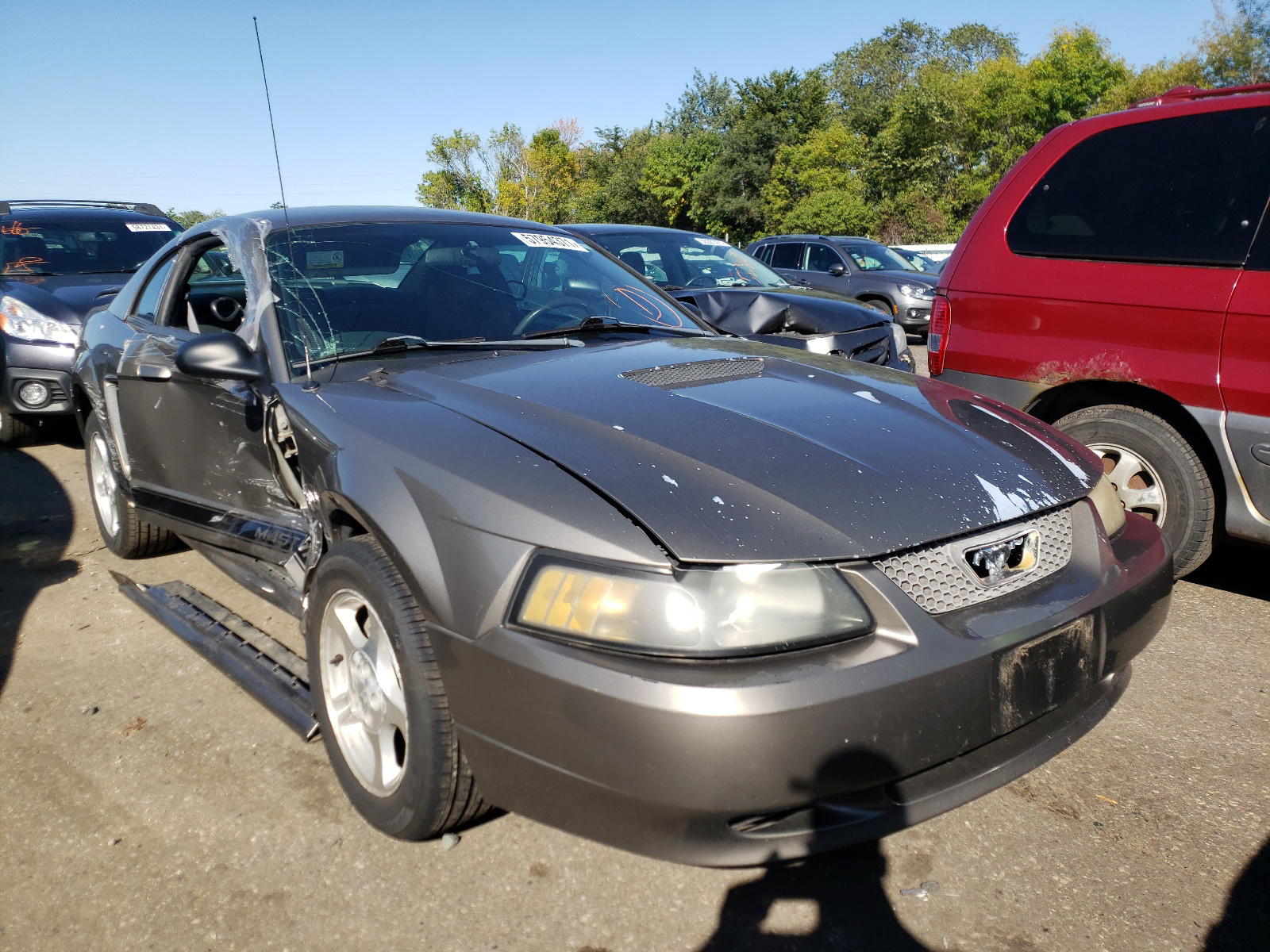 FORD MUSTANG 2002 with VIN 1FAFP40422F206619 - Photo from auction