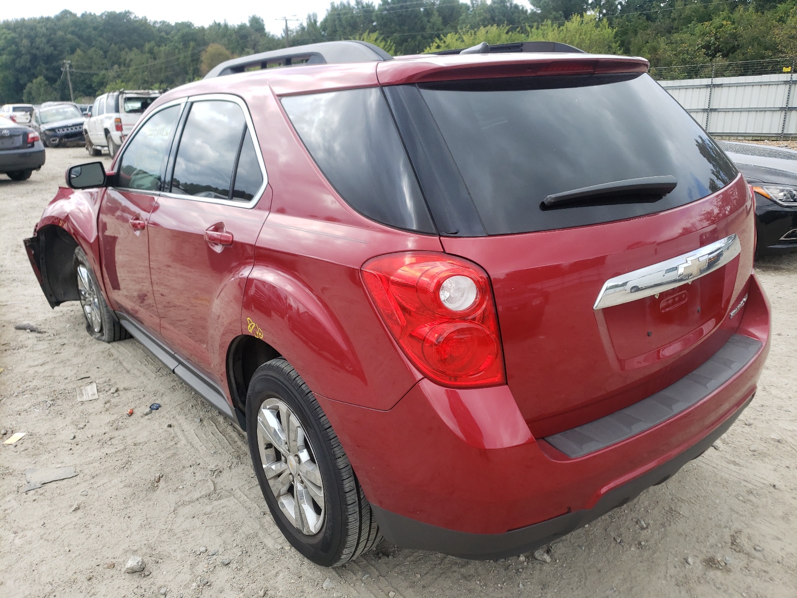 Photo 3 from auction – 2014 CHEVROLET EQUINOX LT with VIN 2GNALCEK6E6193767