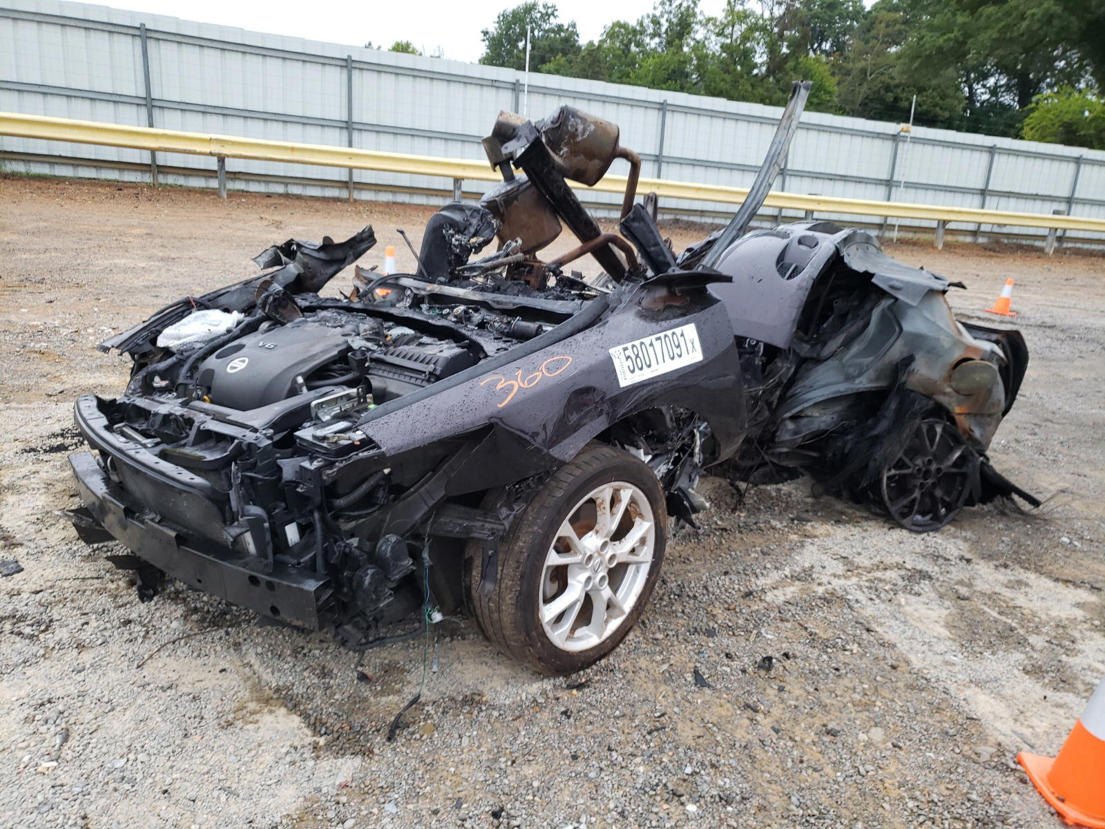Photo 2 from auction – 2012 NISSAN MAXIMA S with VIN 1N4AA5AP1CC851548