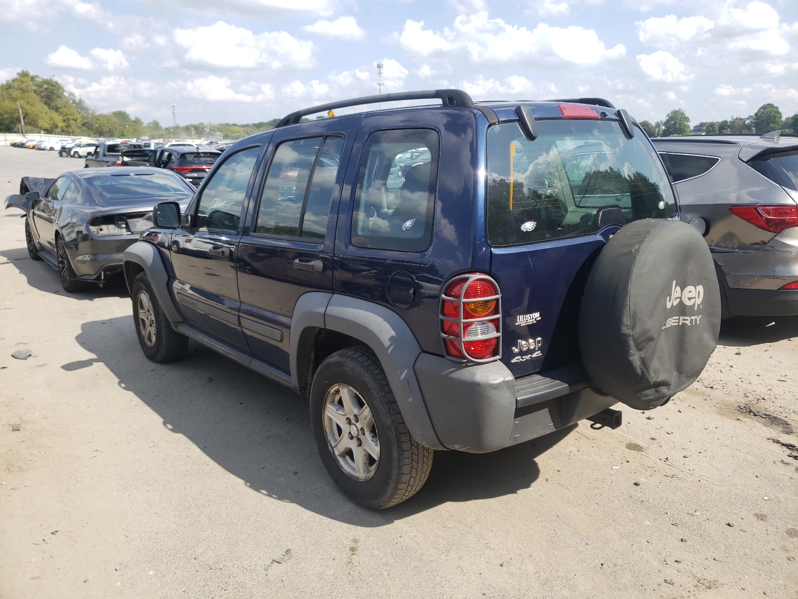 Photo 3 from auction – 2007 JEEP LIBERTY SP with VIN 1J4GL48K57W513300