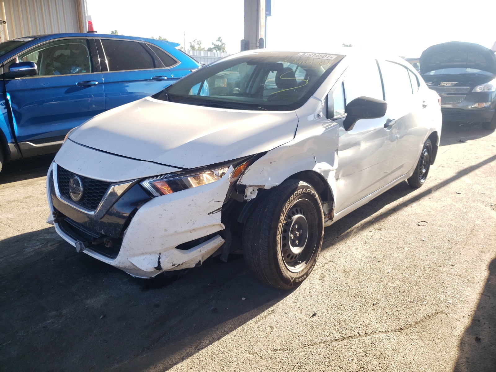 Photo 2 from auction – 2020 NISSAN VERSA S with VIN 3N1CN8BV0LL843891