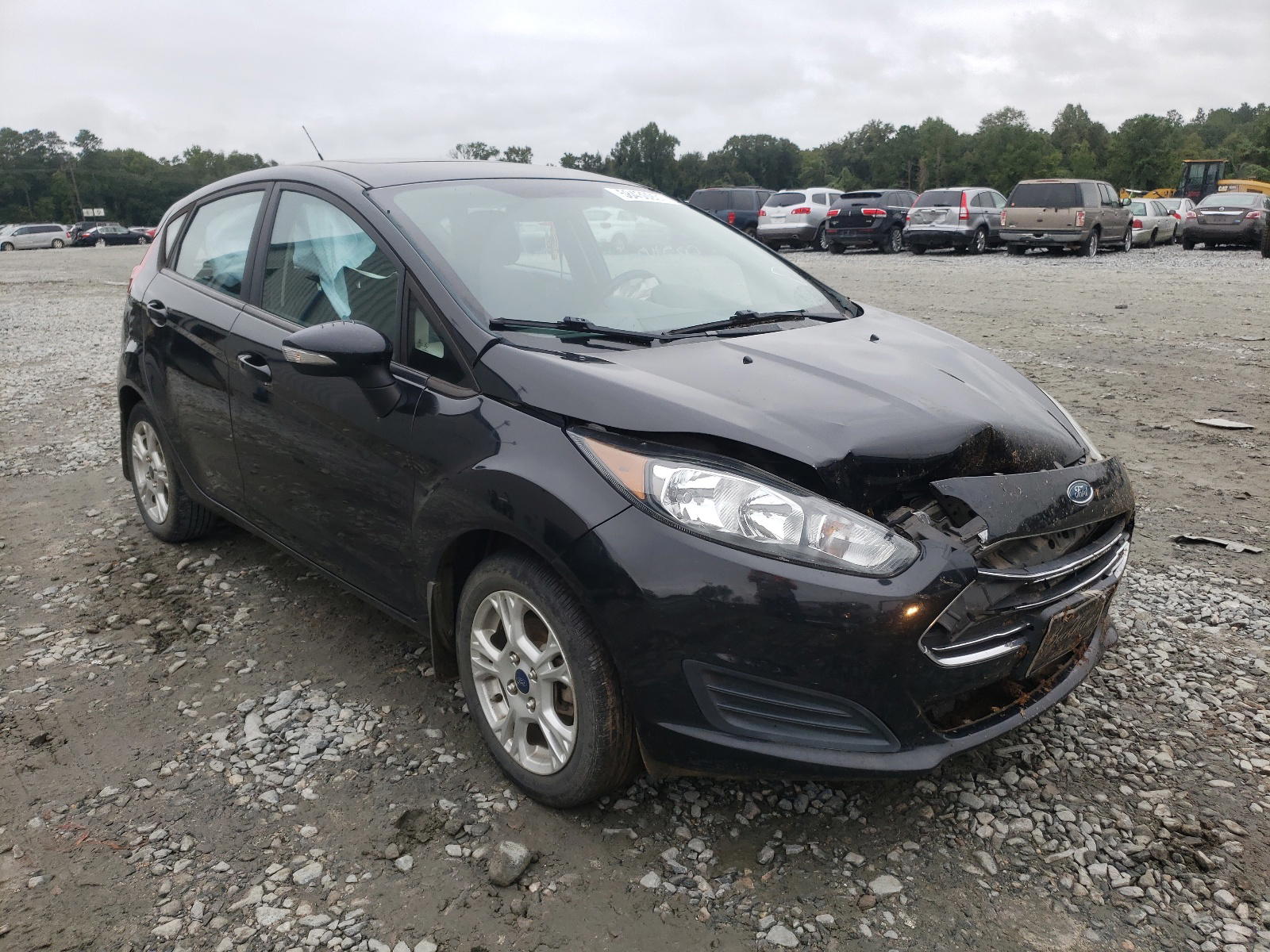 FORD FIESTA SE 2015 with VIN 3FADP4EJ3FM219097 - Photo from auction