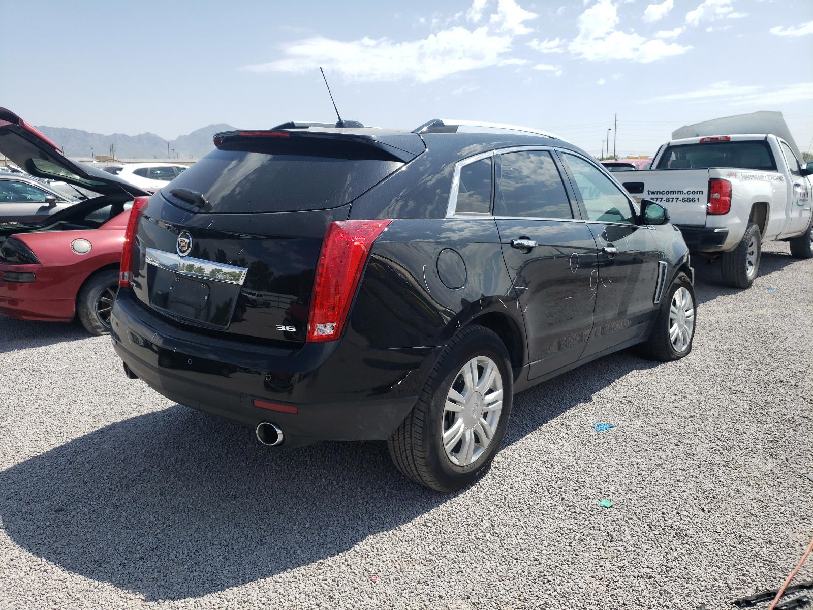Photo 4 from auction – 2015 CADILLAC SRX with VIN 3GYFNBE36FS510147