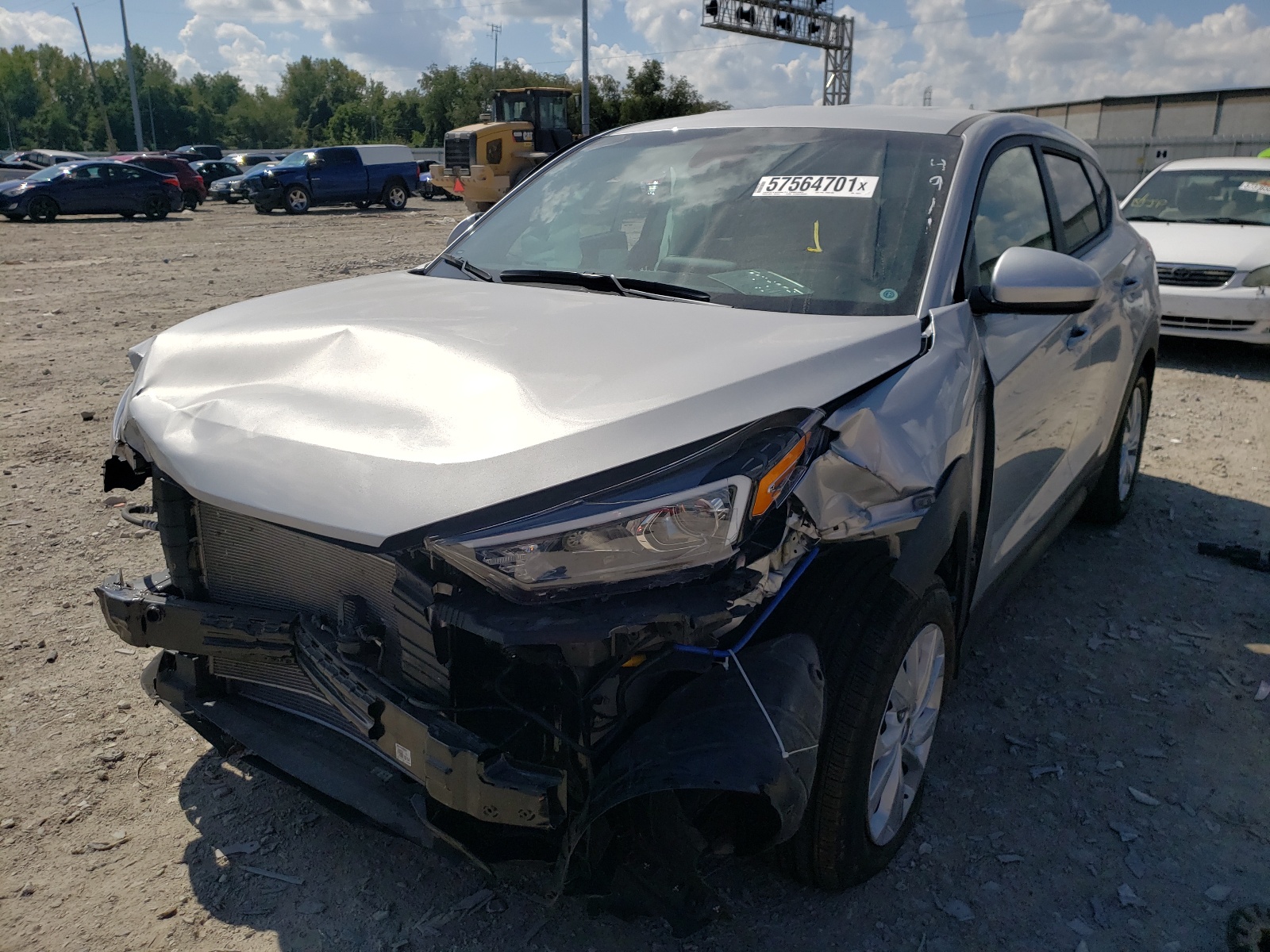 Photo 2 from auction – 2020 HYUNDAI TUCSON SE with VIN KM8J2CA44LU134911