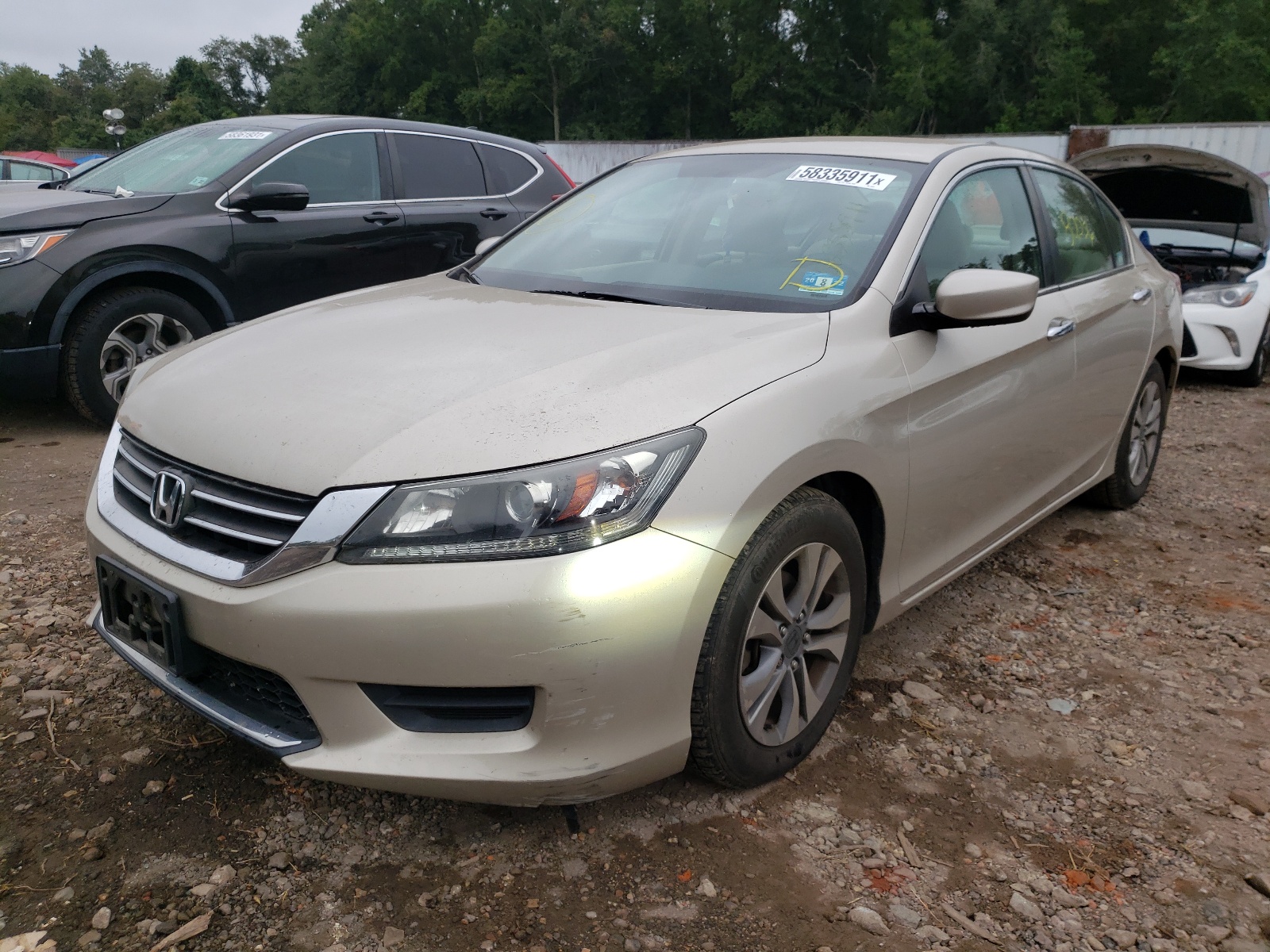 Photo 2 from auction – 2013 HONDA ACCORD LX with VIN 1HGCR2F37DA249347