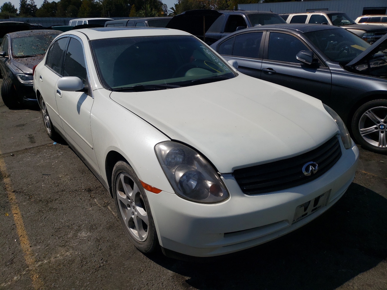 INFINITI G35 2004 with VIN JNKCV51E64M103202 - Photo from auction