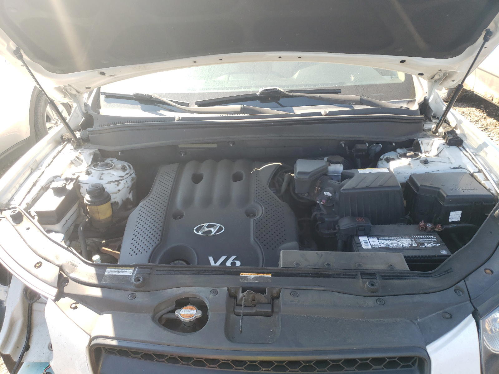 Photo 7 from auction – 2008 HYUNDAI SANTA FE G with VIN 5NMSG73D18H171864