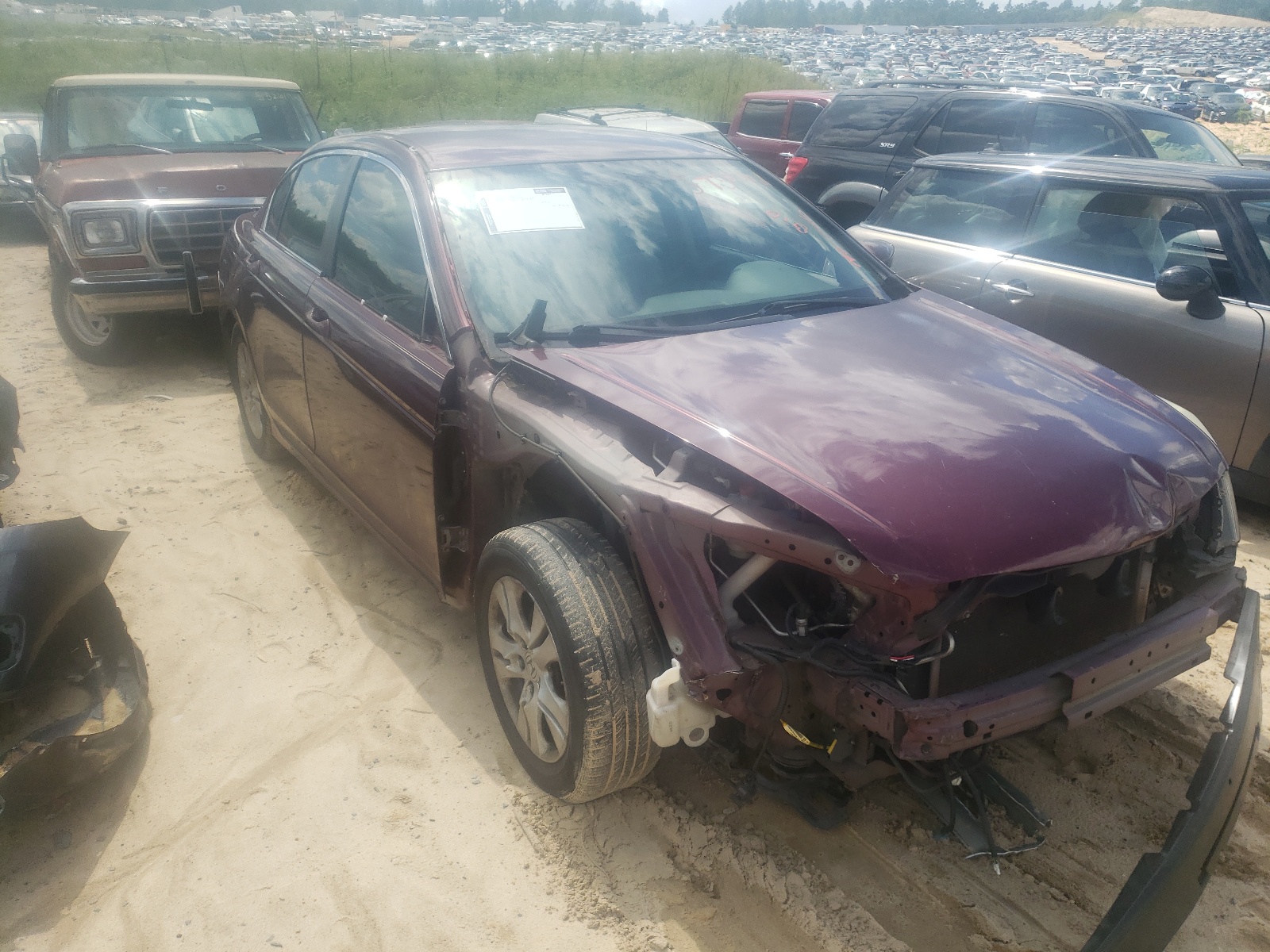 HONDA ACCORD LXP 2010 with VIN 1HGCP2F4XAA080161 - Photo from auction