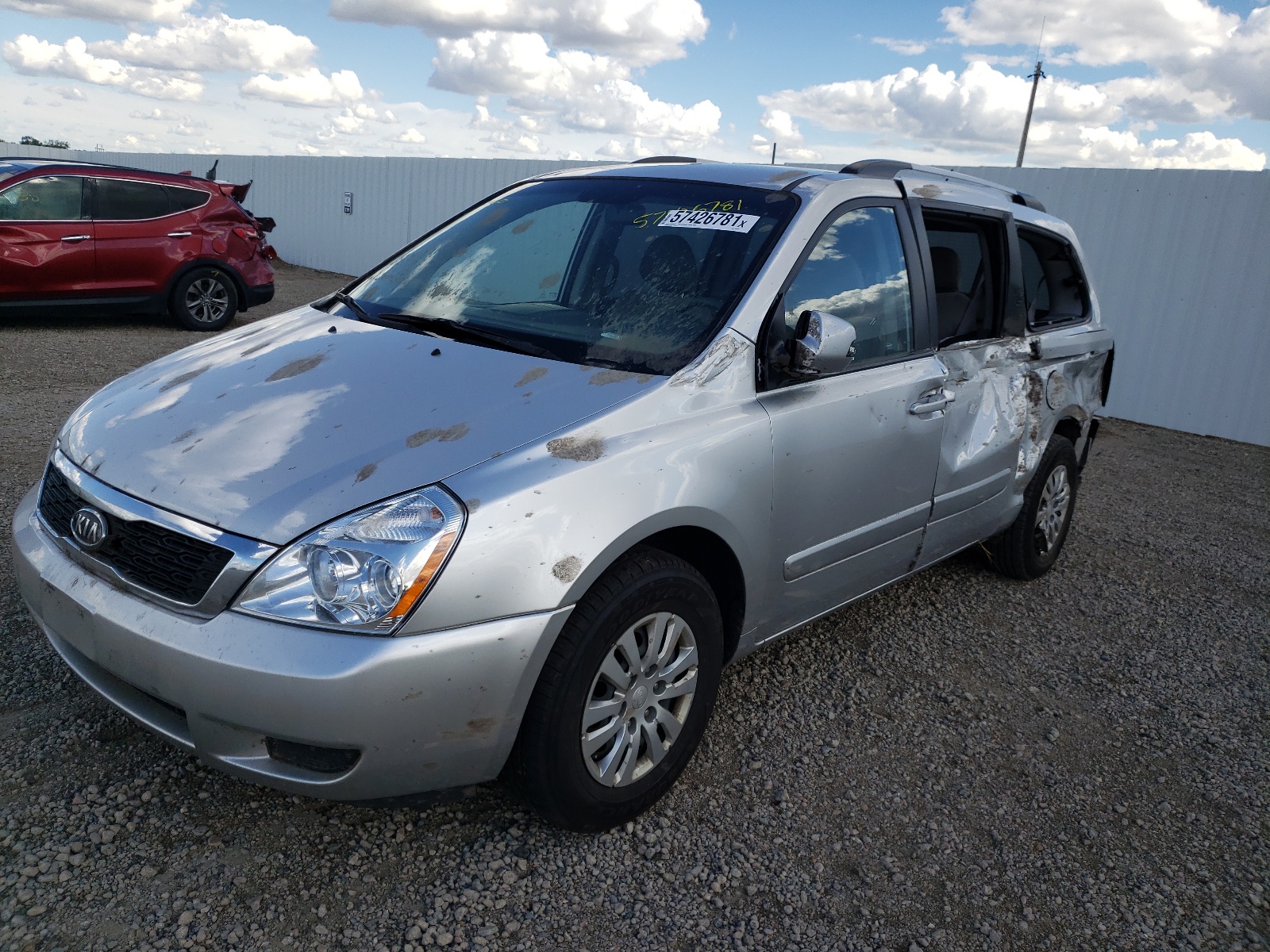 Photo 2 from auction – 2012 KIA SEDONA LX with VIN KNDMG4C79C6441043