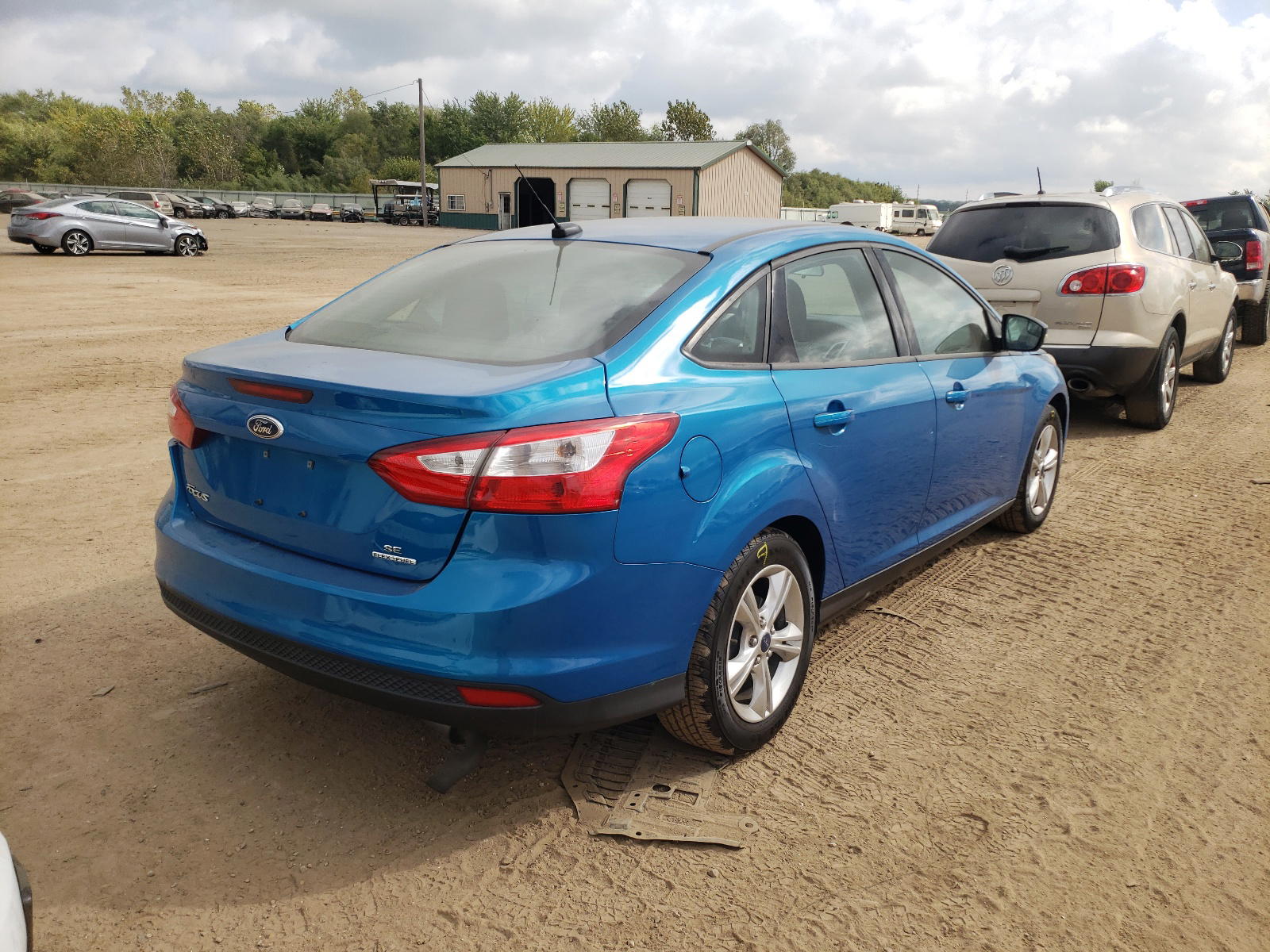 Photo 4 from auction – 2013 FORD FOCUS SE with VIN 1FADP3F24DL226608