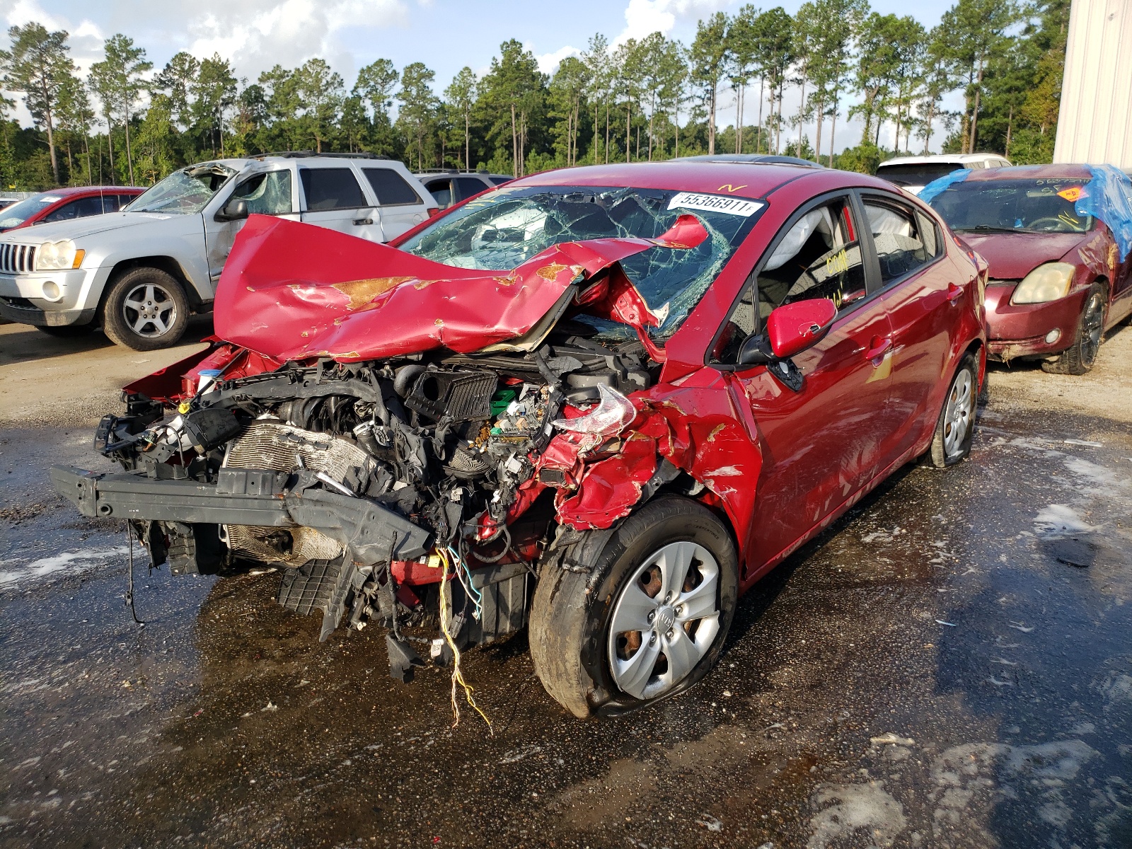 Photo 2 from auction – 2015 KIA FORTE LX with VIN KNAFX4A61F5373380