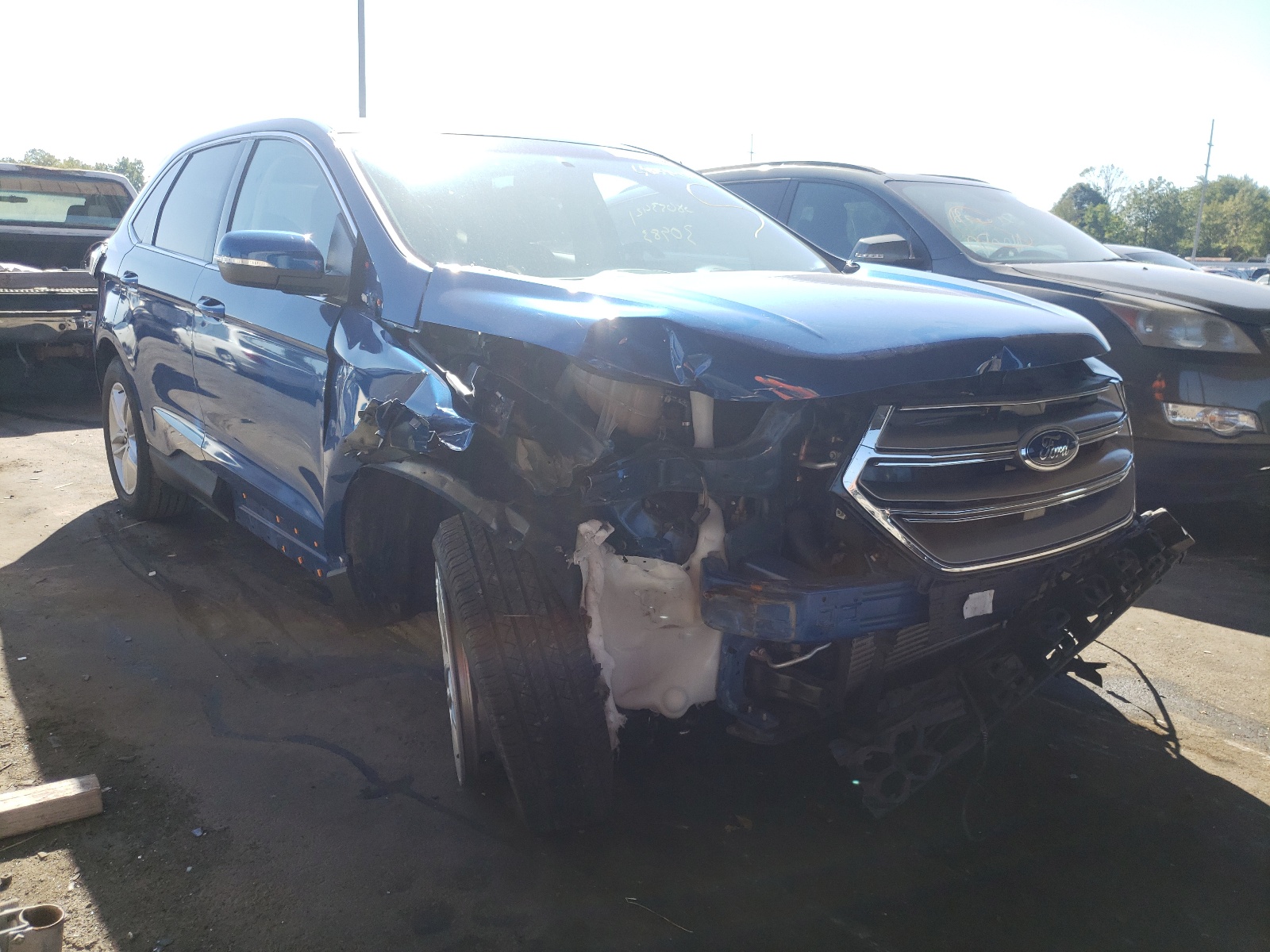 FORD EDGE SEL 2018 с VIN 2FMPK3J9XJBB30547 - Фото с аукциона