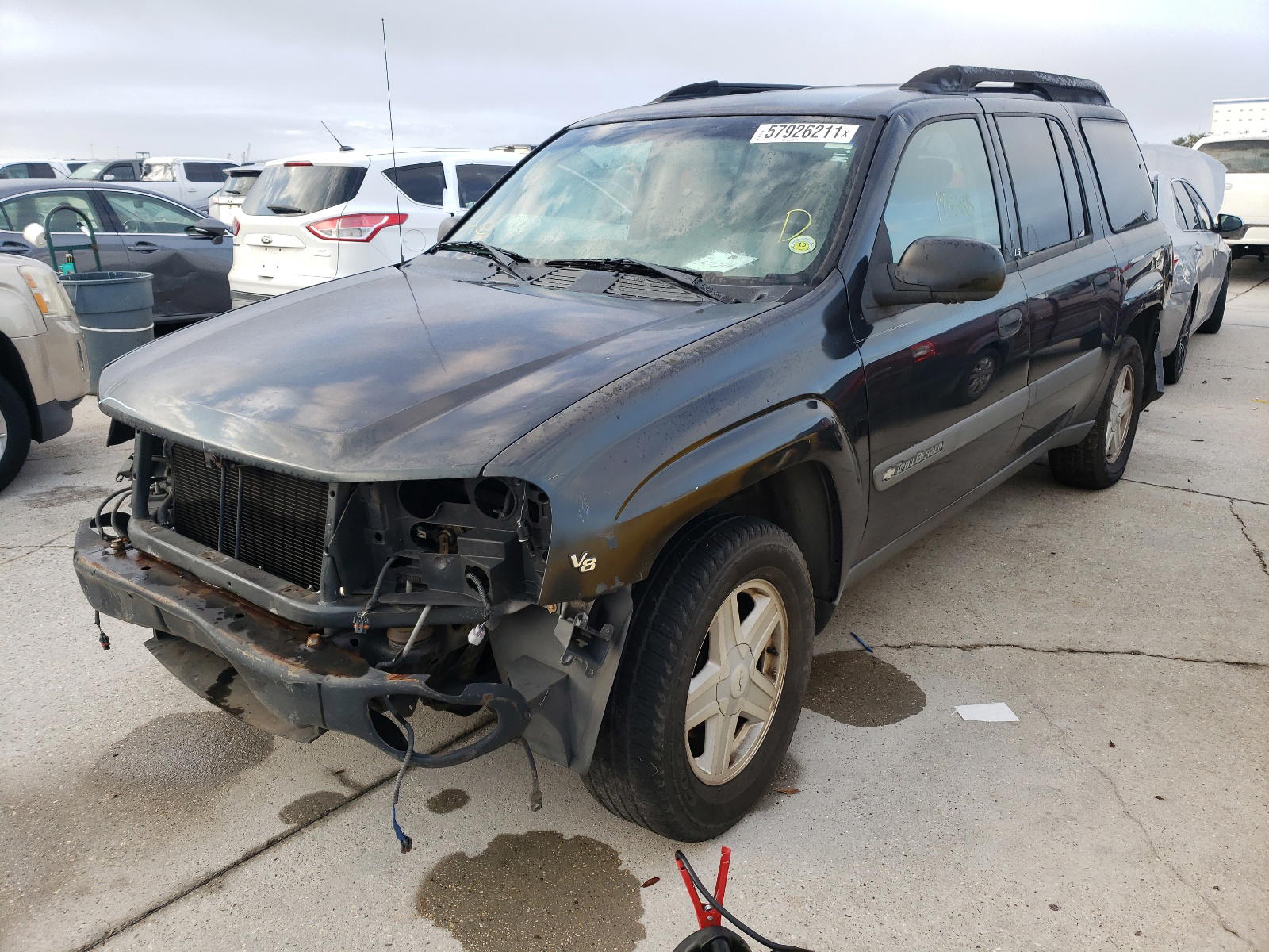 Photo 2 from auction – 2003 CHEVROLET TRAILBLAZE with VIN 1GNES16P236231775