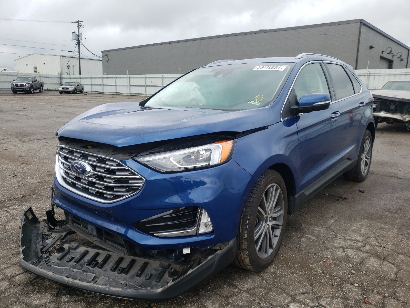 Photo 2 from auction – 2020 FORD EDGE TITAN with VIN 2FMPK4K91LBB55618