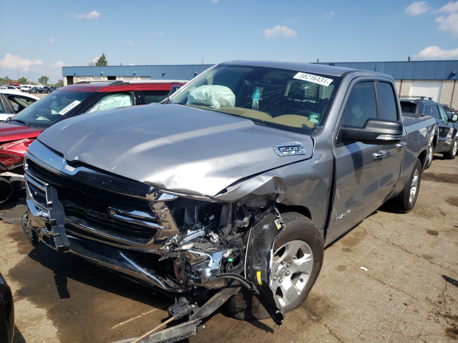 Photo 2 from auction – 2020 RAM 1500 BIG H with VIN 1C6SRFBT4LN217834