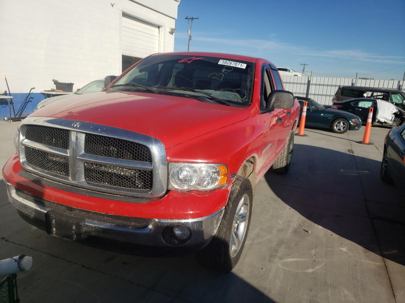 Photo 9 from auction – 2005 DODGE RAM 1500 S with VIN 1D7HU18D65S303435