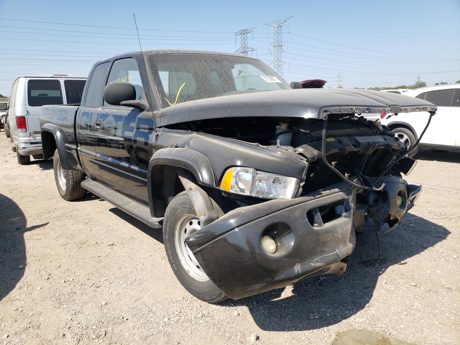 DODGE RAM 1500 2001 with VIN 3B7HF13Z01G172446 - Photo from auction