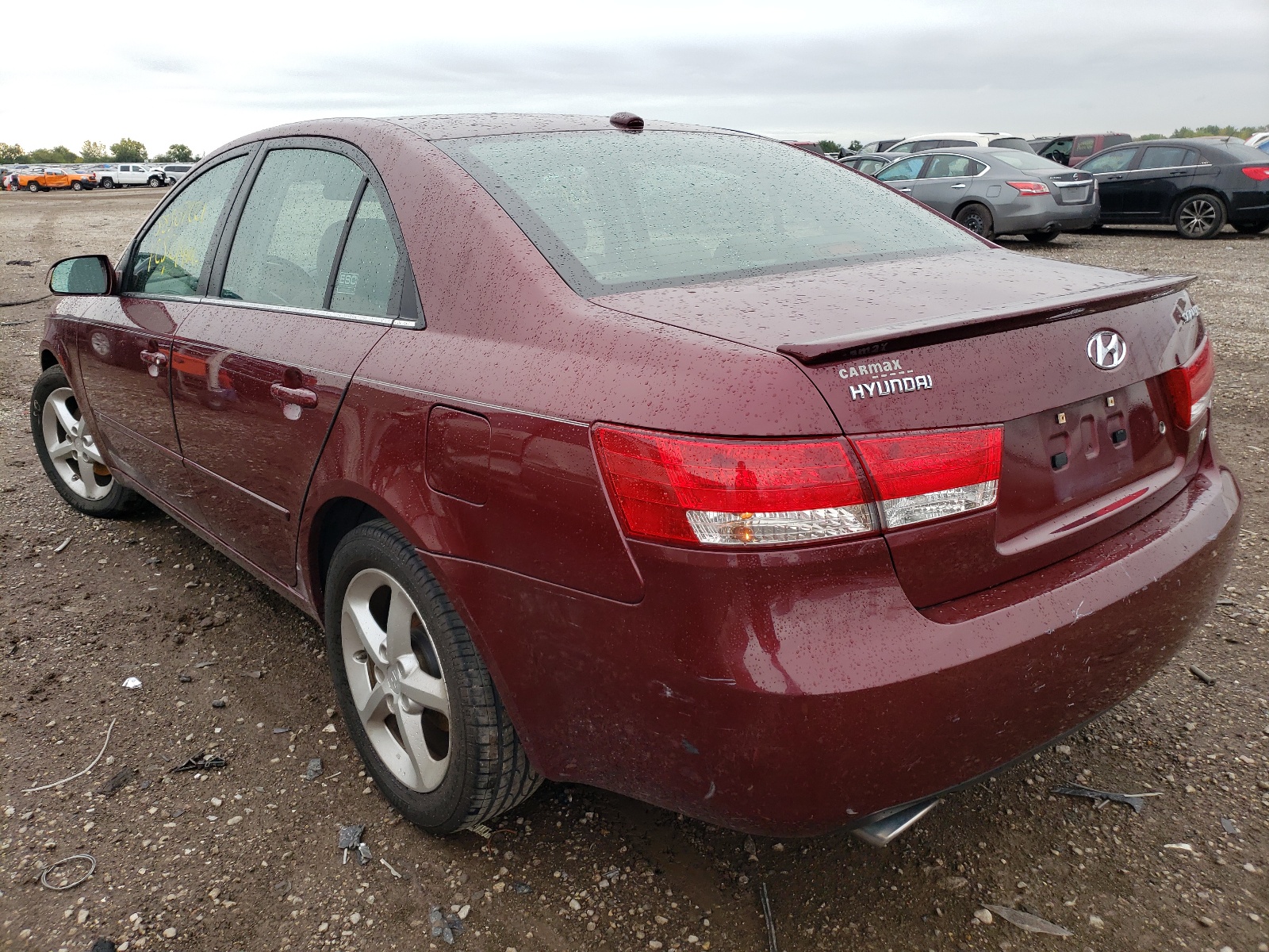 Photo 3 from auction – 2008 HYUNDAI SONATA SE with VIN 5NPEU46F98H367748